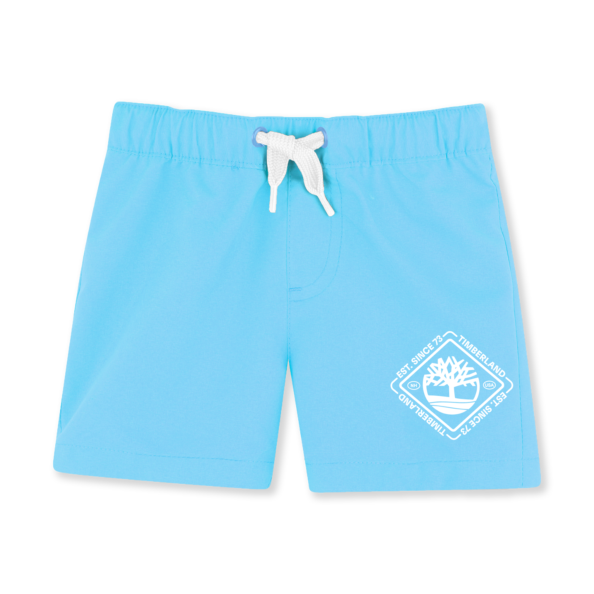 Timberland - Short De Bain À Logo - Bleu Horizon - Garçon - 6 Mois
