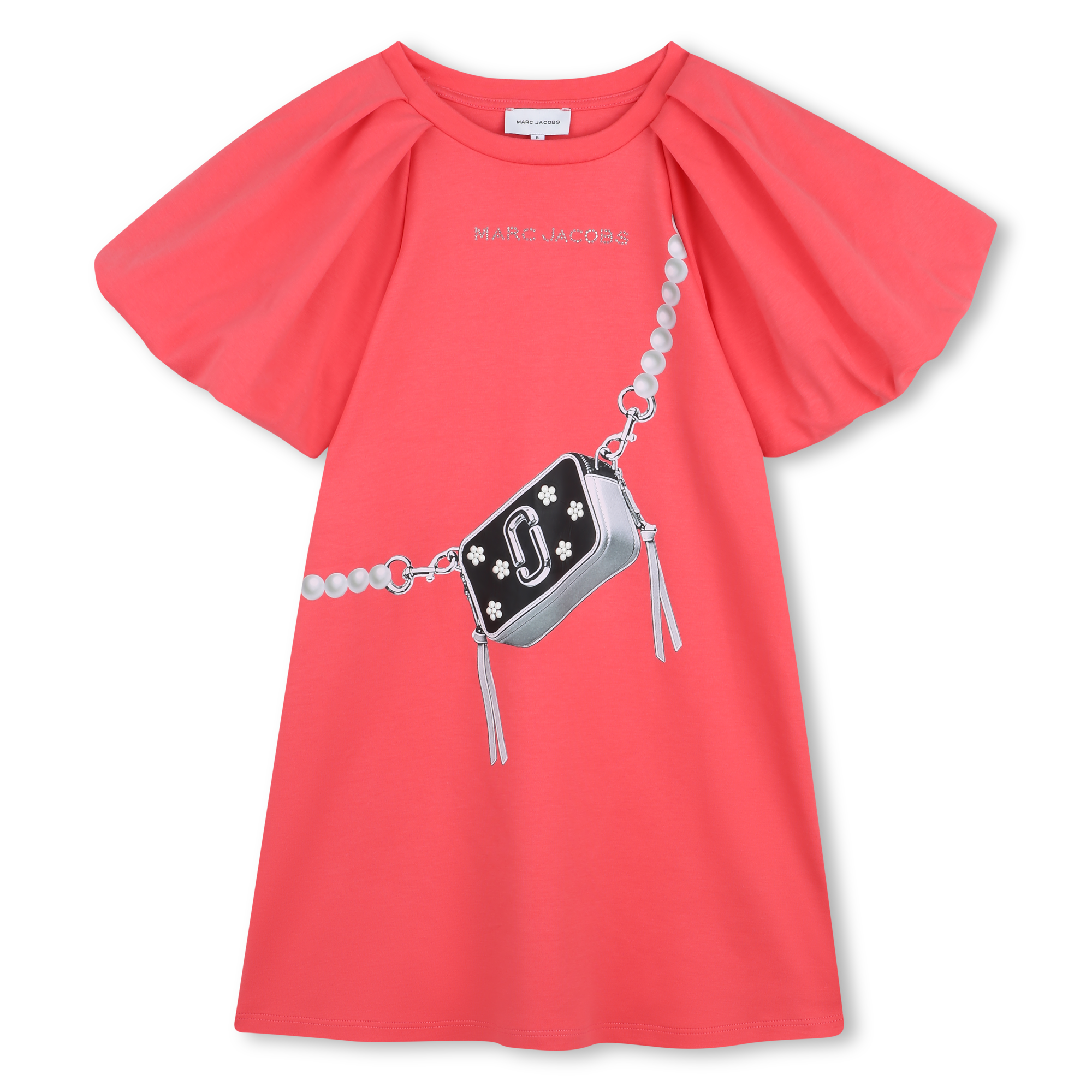 Marc Jacobs - Robe Manches Courtes - Geranium - Fille - 12 Ans