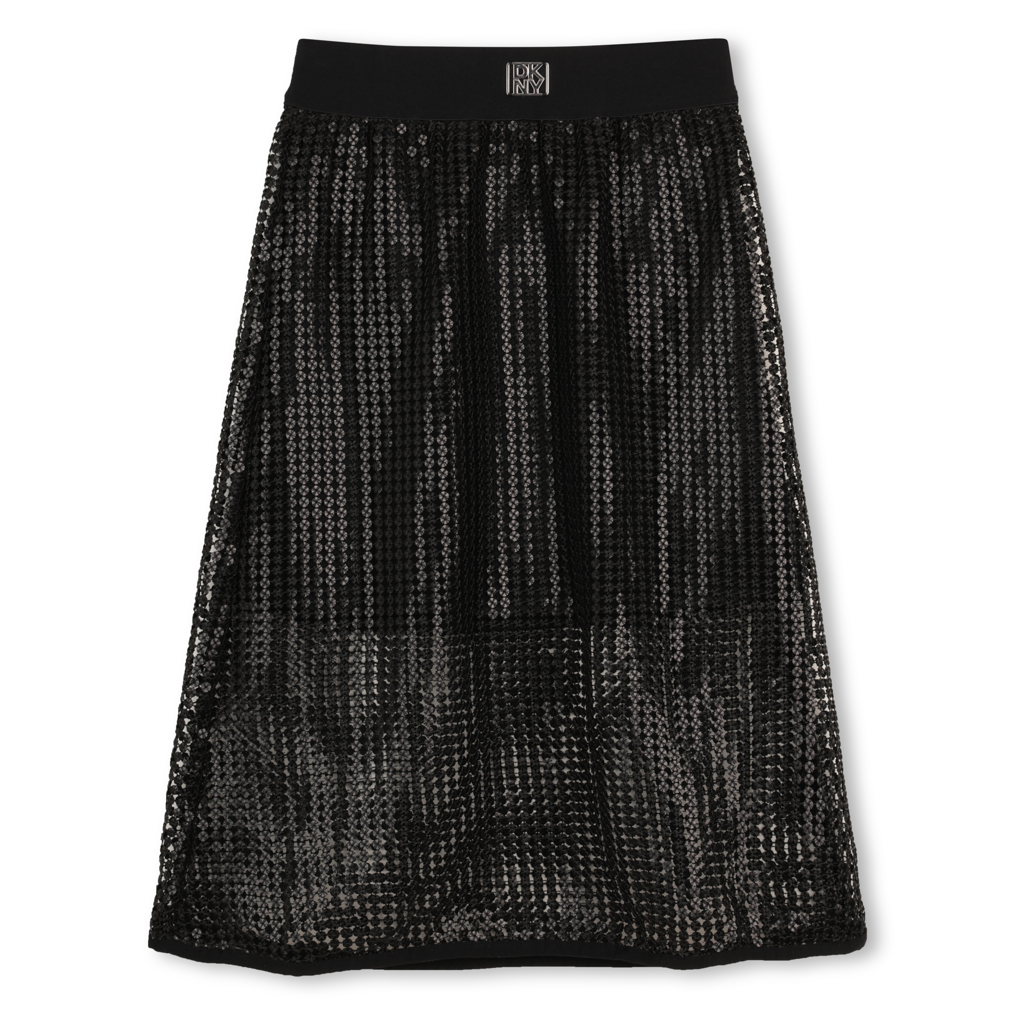 Dkny - Jupe Longue - Black - Fille - 6 Ans