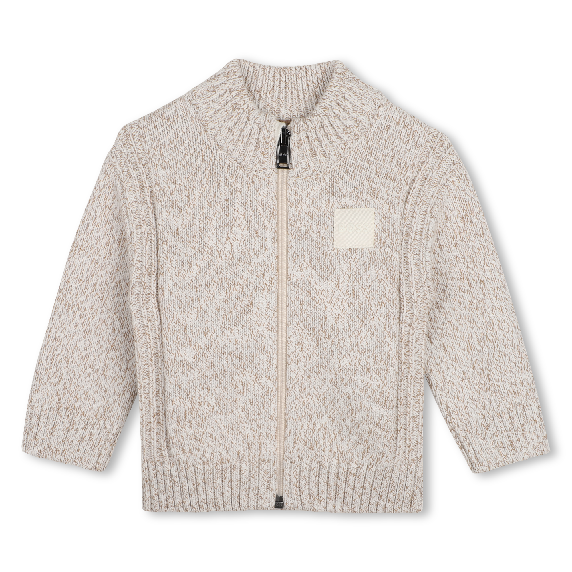 Boss - Cardigan En Tricot - Ivory - Garçon - 2 Ans