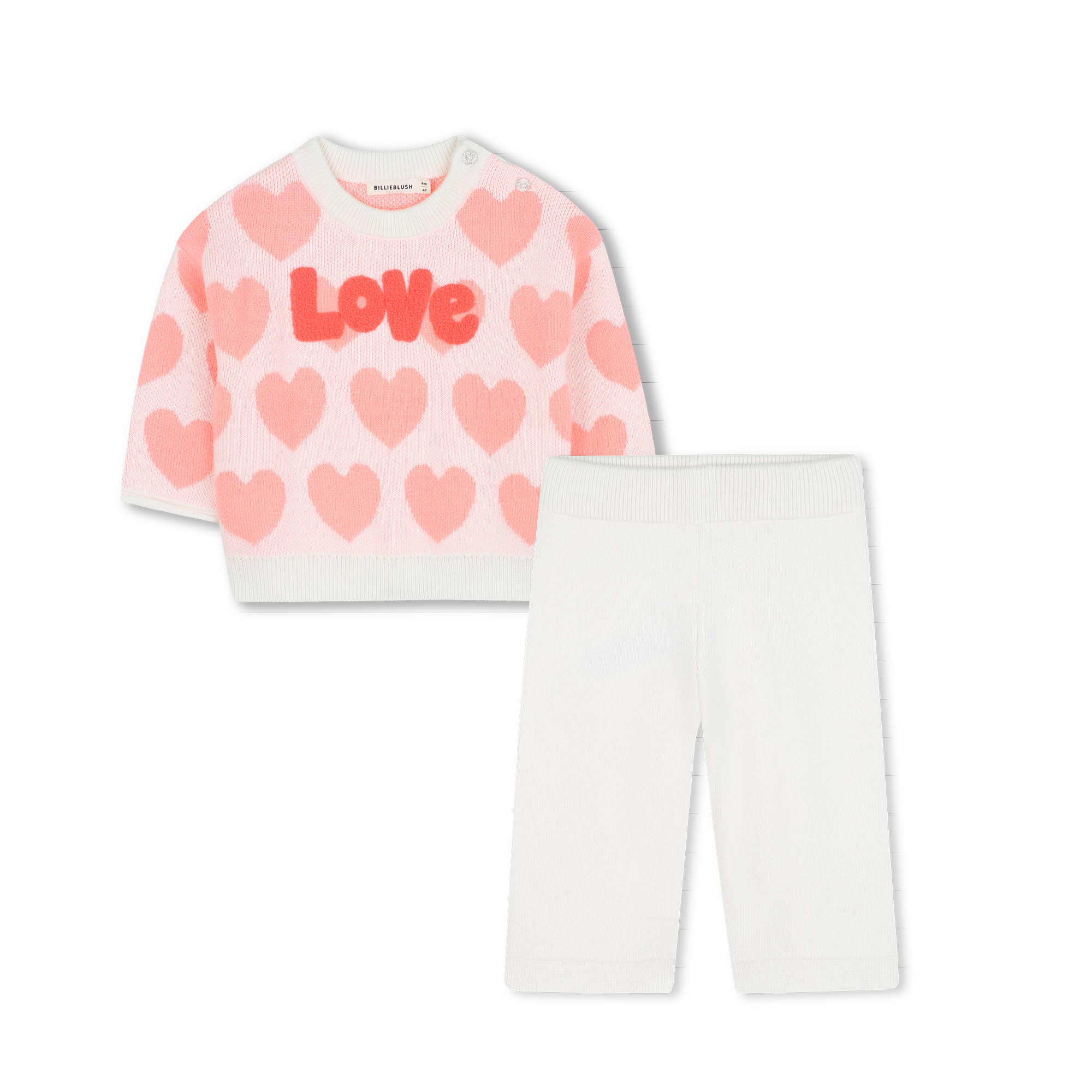 Billieblush - Ensemble Pull Et Pantalon - Rice - Fille - 2 Ans