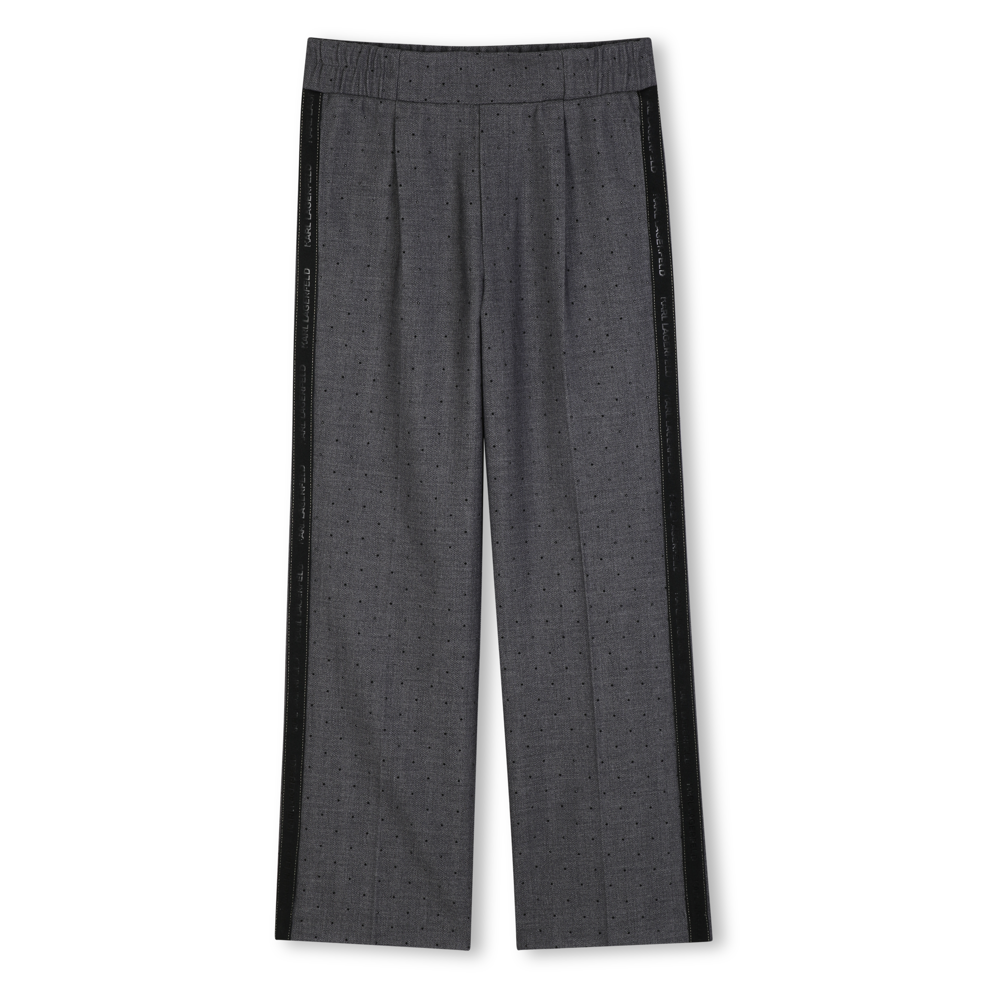 Karl Lagerfeld Kids - Pantalon - Gris Chine Fonce - Fille - 3 Ans