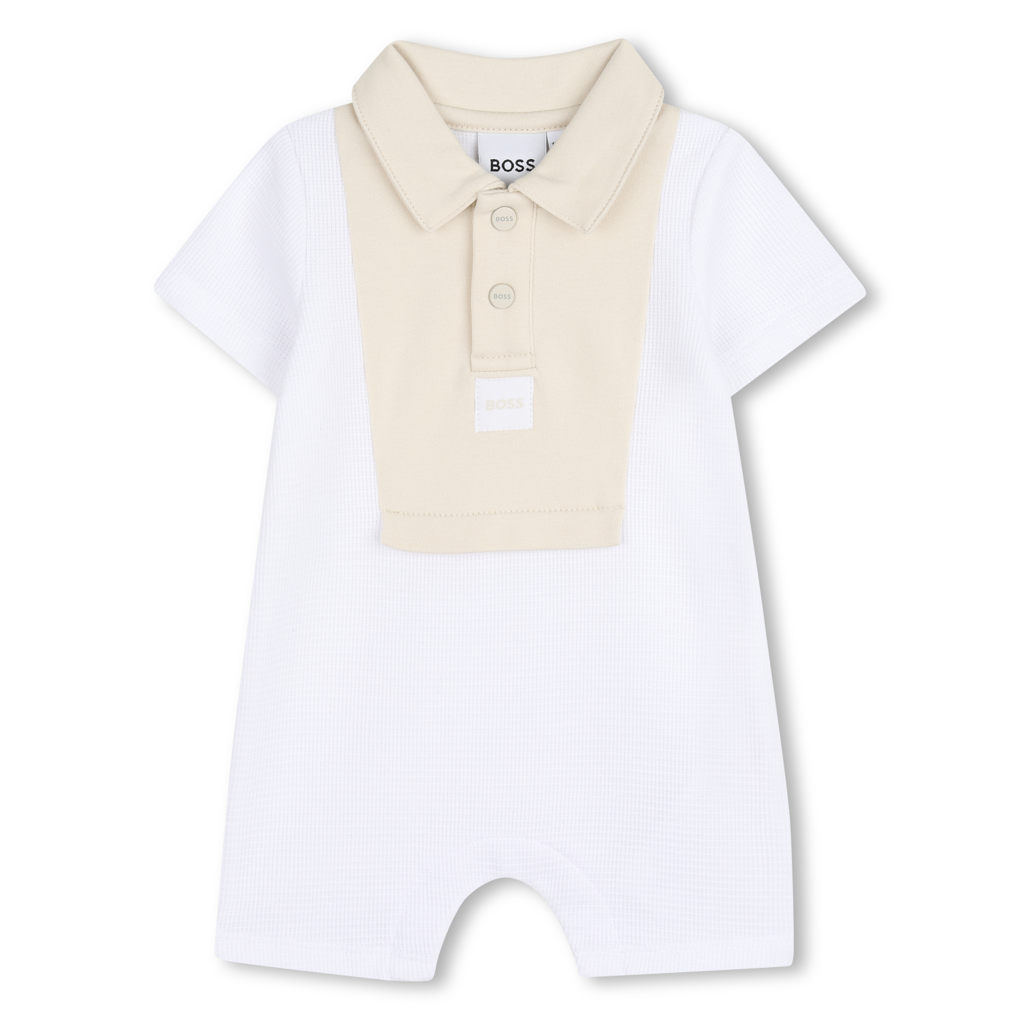 Boss - Combishort - Blanc - Garçon - 1 Mois