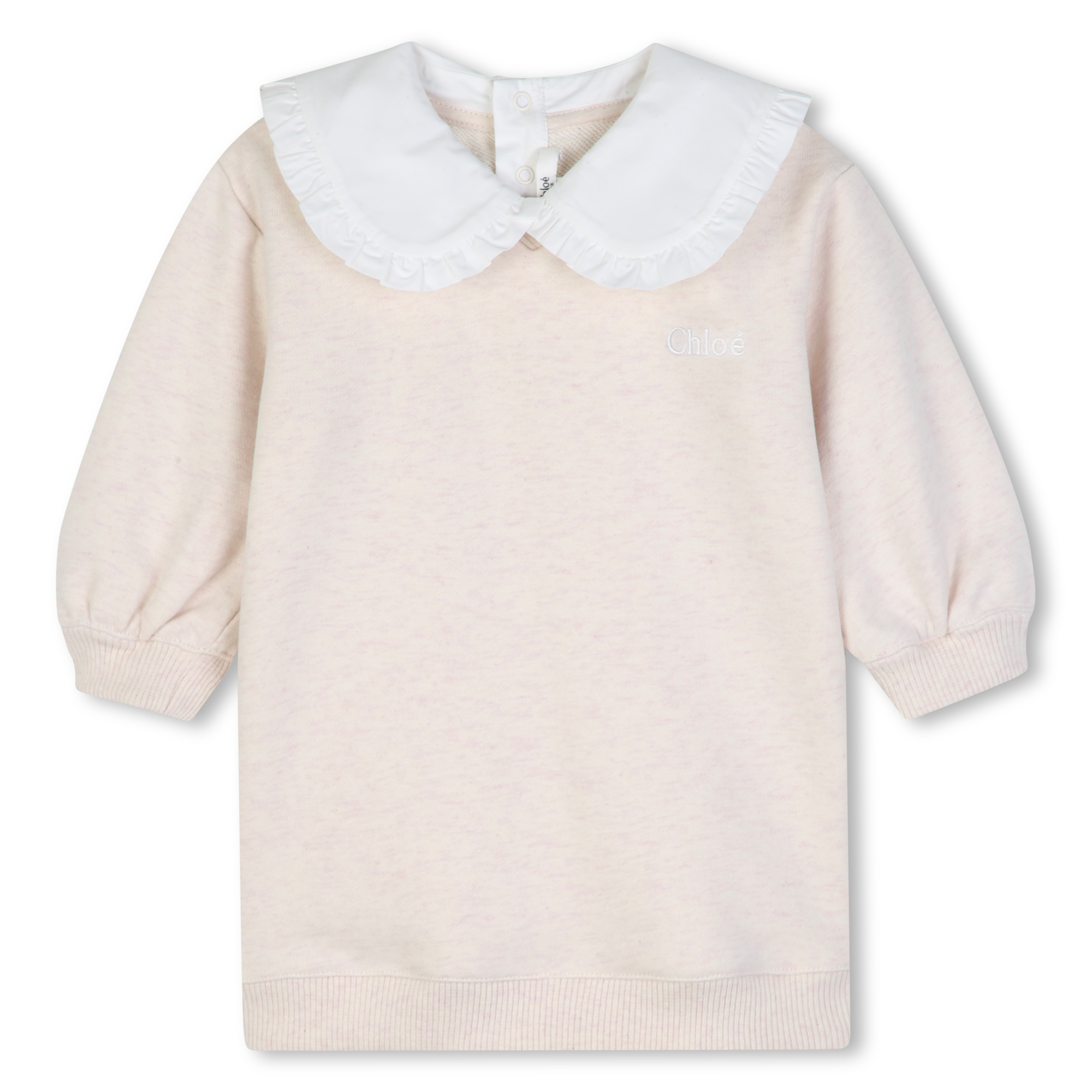 Chloe - Robe Manches Longues - Ecru Chine - Fille - 2 Ans Chloe - Robe Manches Longues - Ecru Chine - Fille - 2 Ans