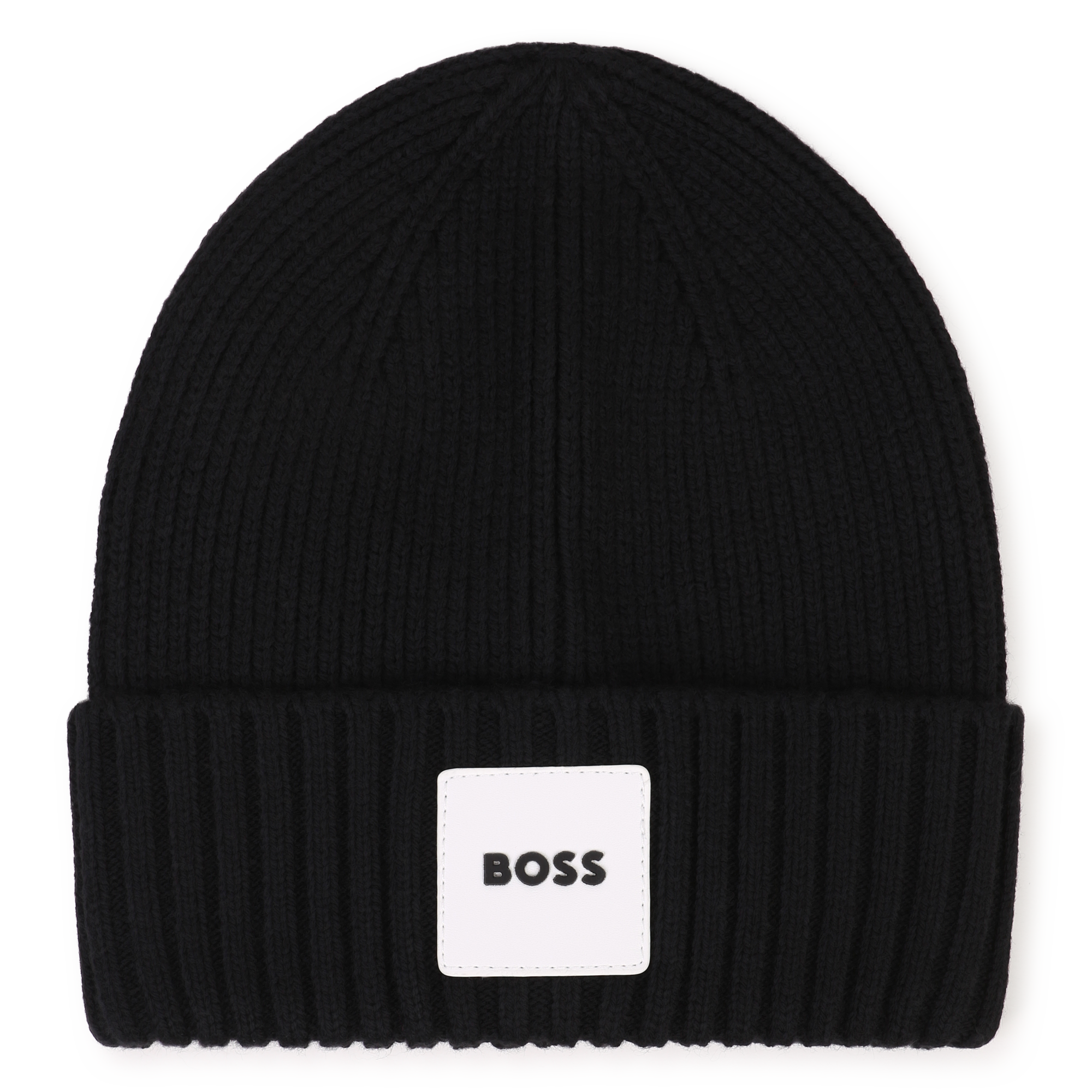 Boss - Bonnet En Tricot - Black - Garçon - Taille 46