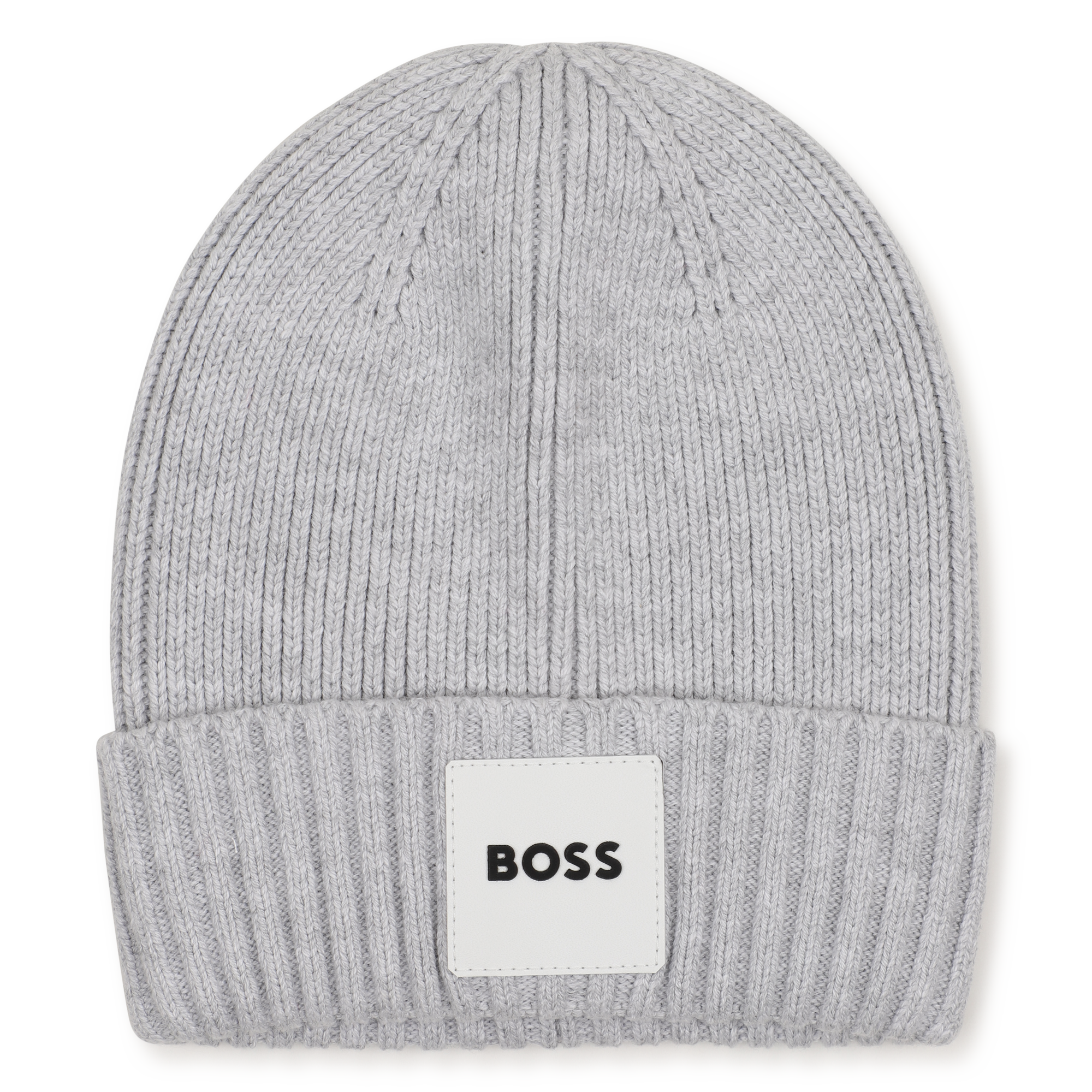 Boss - Bonnet En Tricot - Gris Chine - Garçon - Taille 42