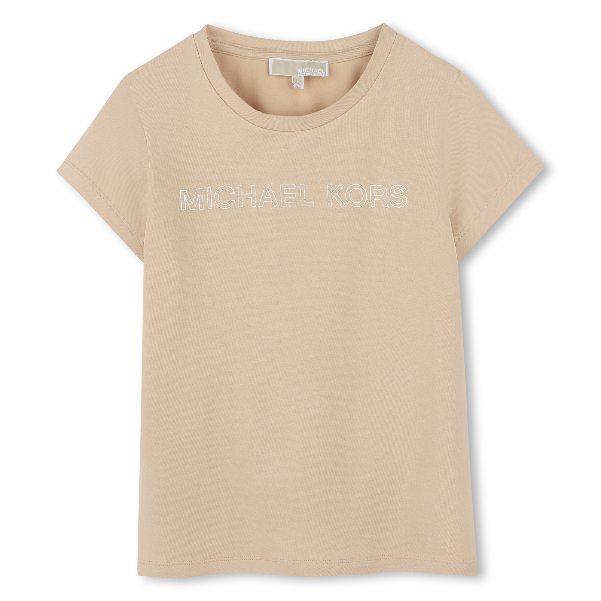 Michael+Kors+-+T-shirt+à+Manches+Courtes+-+Fille+-+Taille+5+ans+-+Ficelle+-+Kids+Around