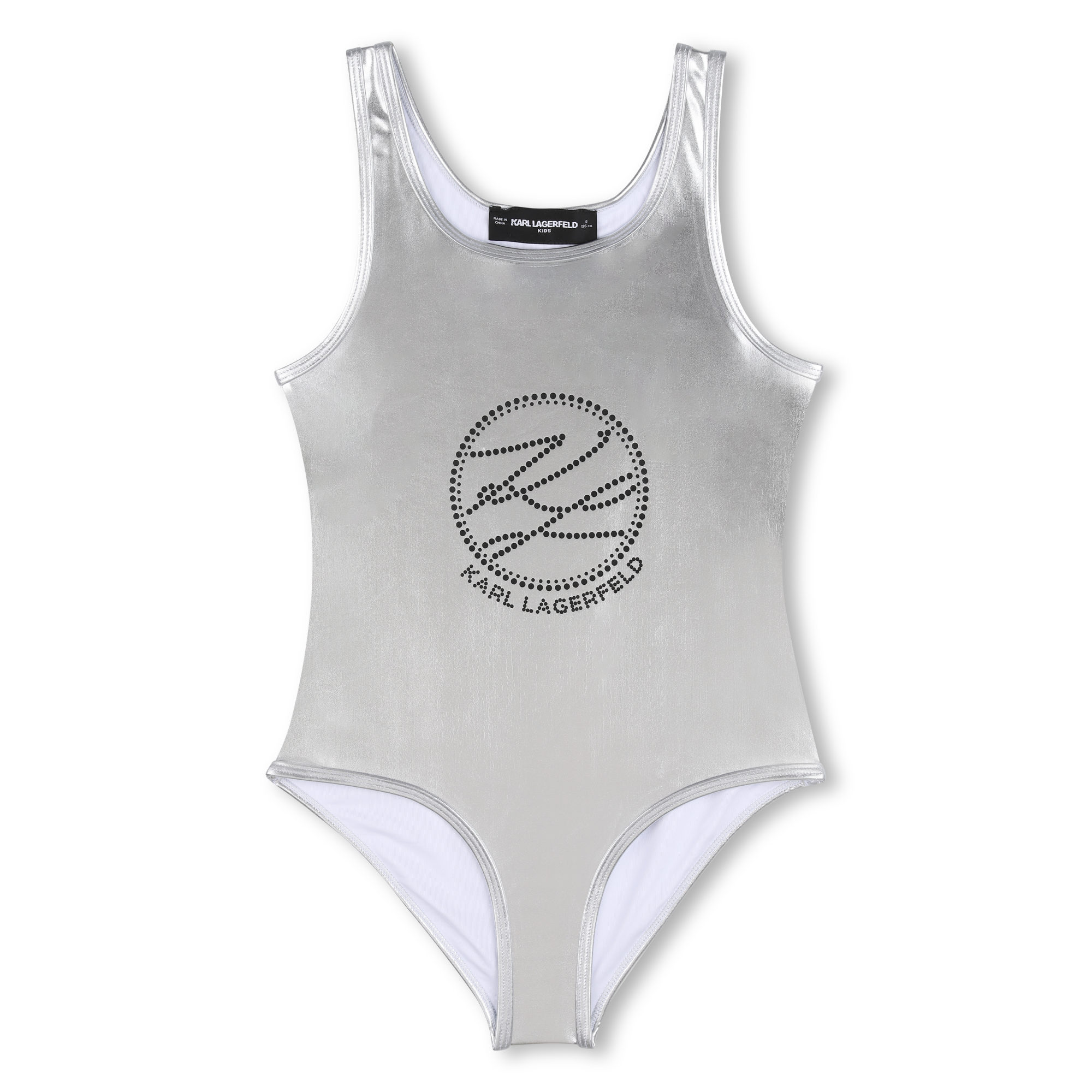 Karl Lagerfeld Kids - Maillot De Bain 1 Piece - Silver - Fille - 12 Ans