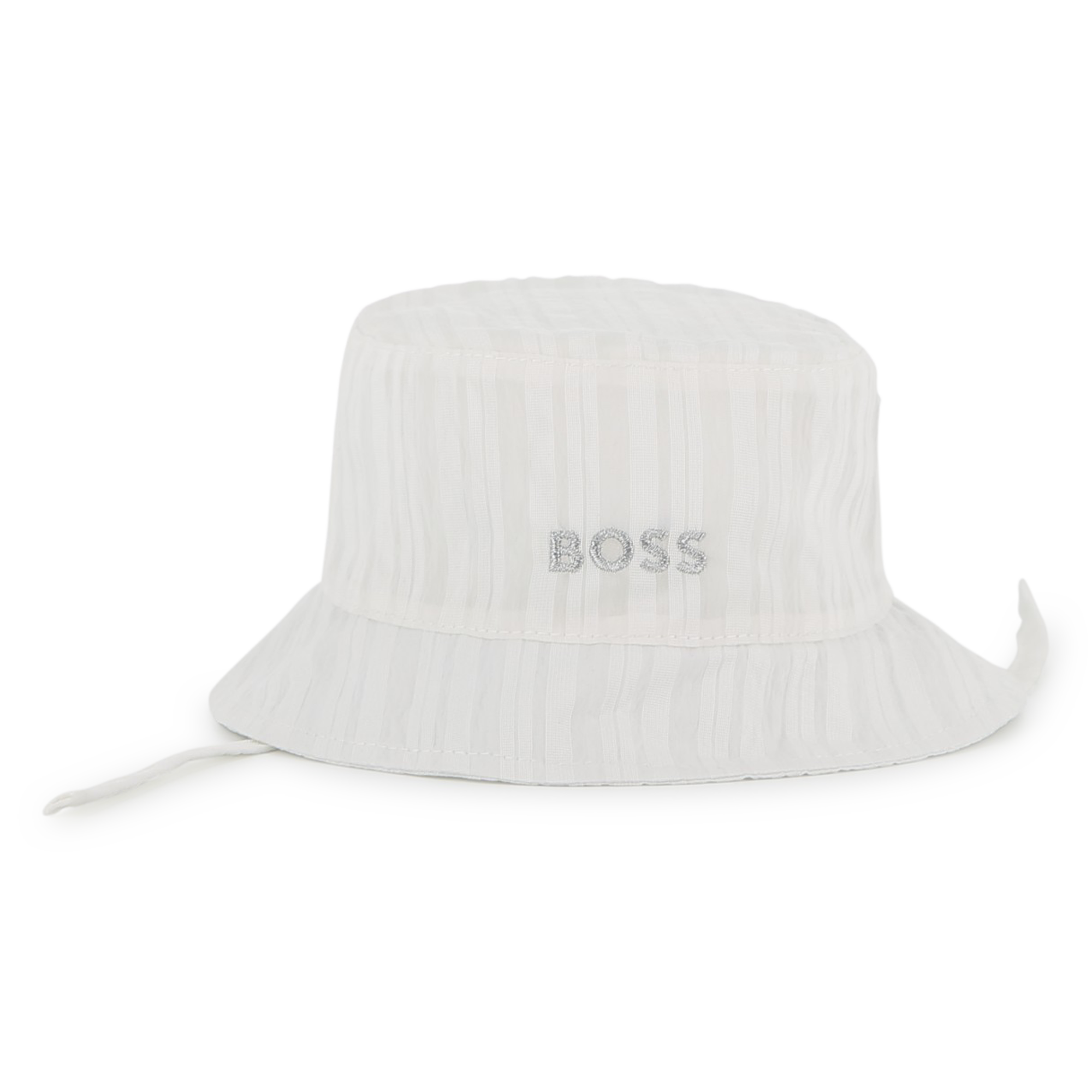 Boss - Chapeau Avec Liens - Blanc - Fille - Taille 44 Boss - Chapeau Avec Liens - Blanc - Fille - Taille 44