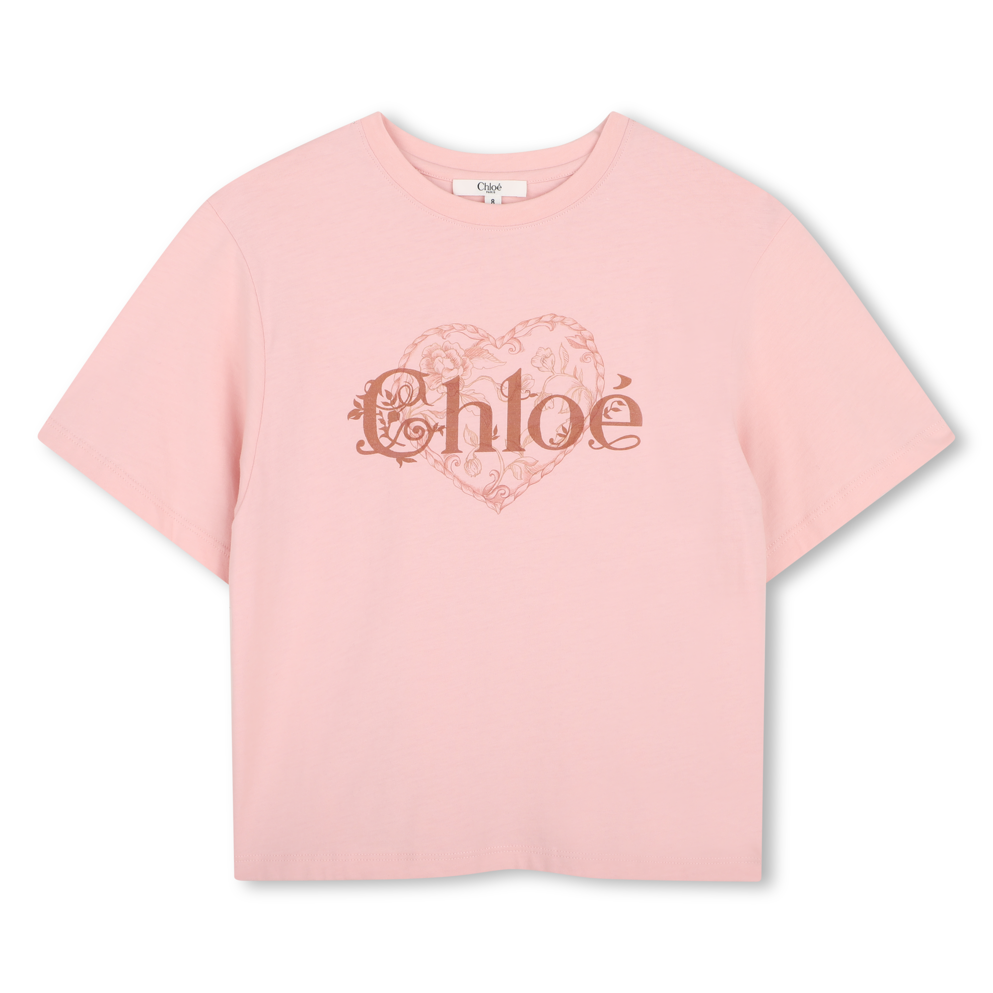 Chloe - Tee-shirt Manches Courtes - Dirty Pink - Fille - 5 Ans