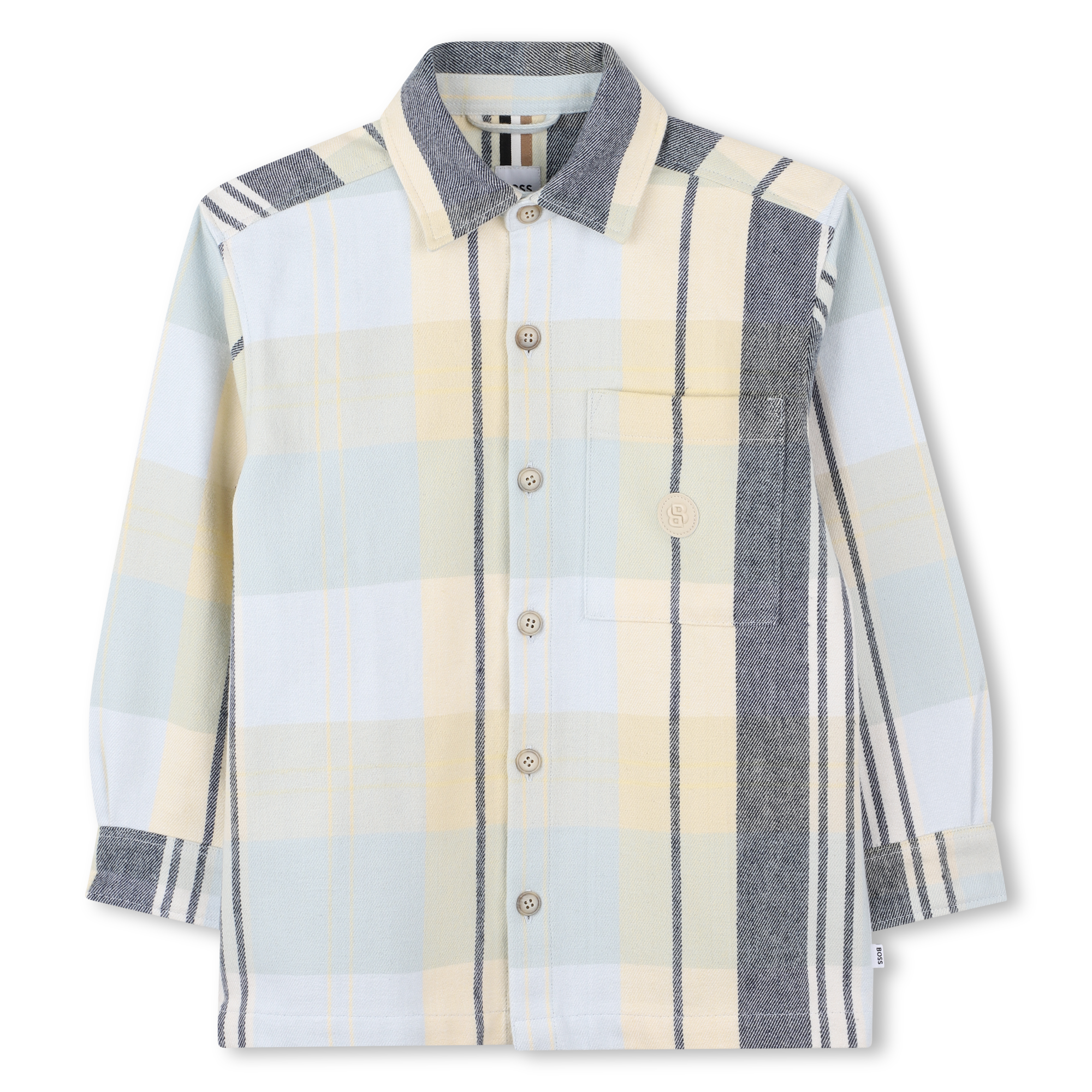 Boss - Chemise Manches Longues - Bleuglacier - Garçon - 14 Ans