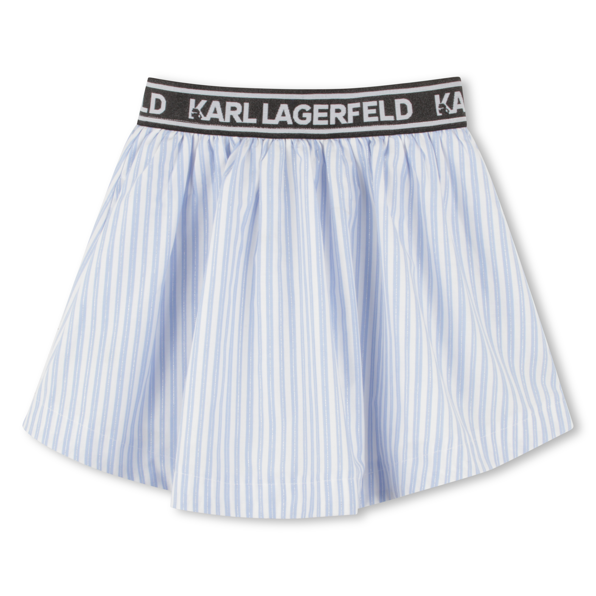 Karl Lagerfeld Kids - Jupe Courte Fantaisie - Blanc Bleu - Fille - 5 Ans