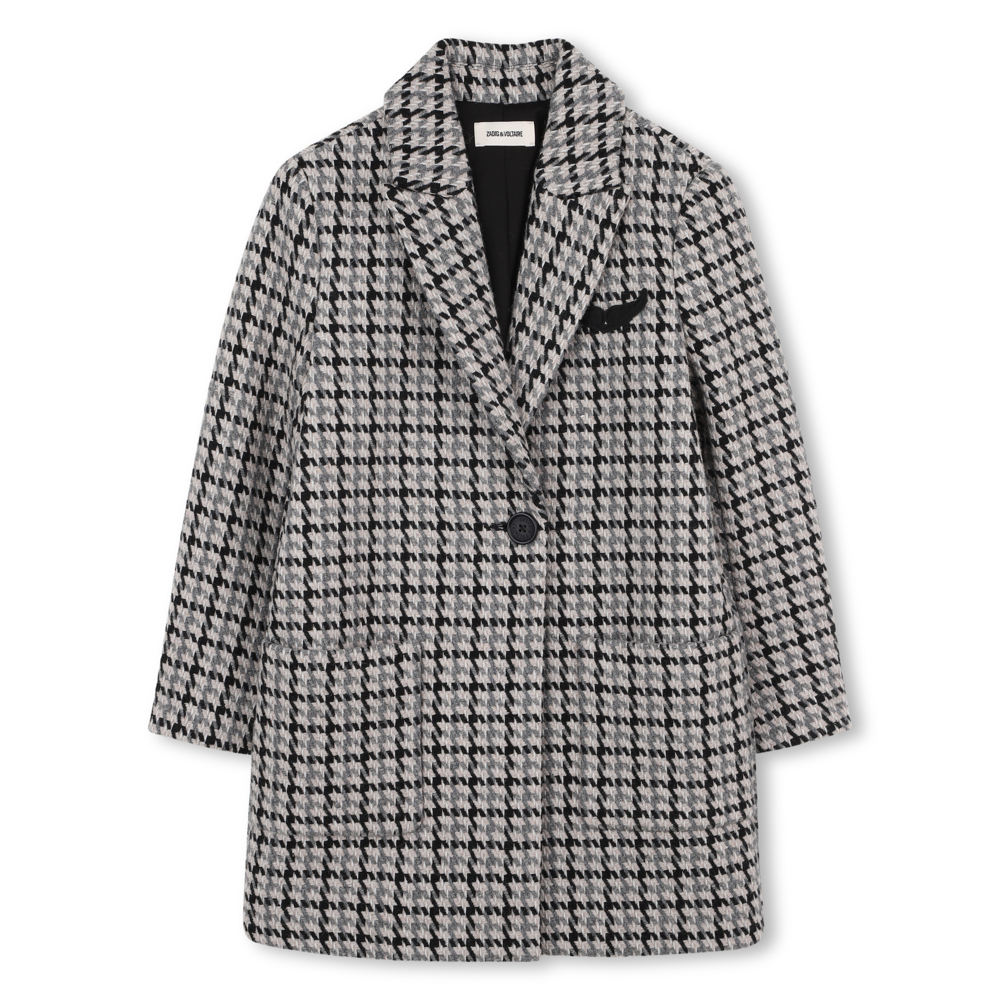 Zadig & Voltaire - Manteau À Carreaux - Antilope - Fille - 12 Ans Zadig & Voltaire - Manteau À Carreaux - Antilope - Fille - 12 Ans
