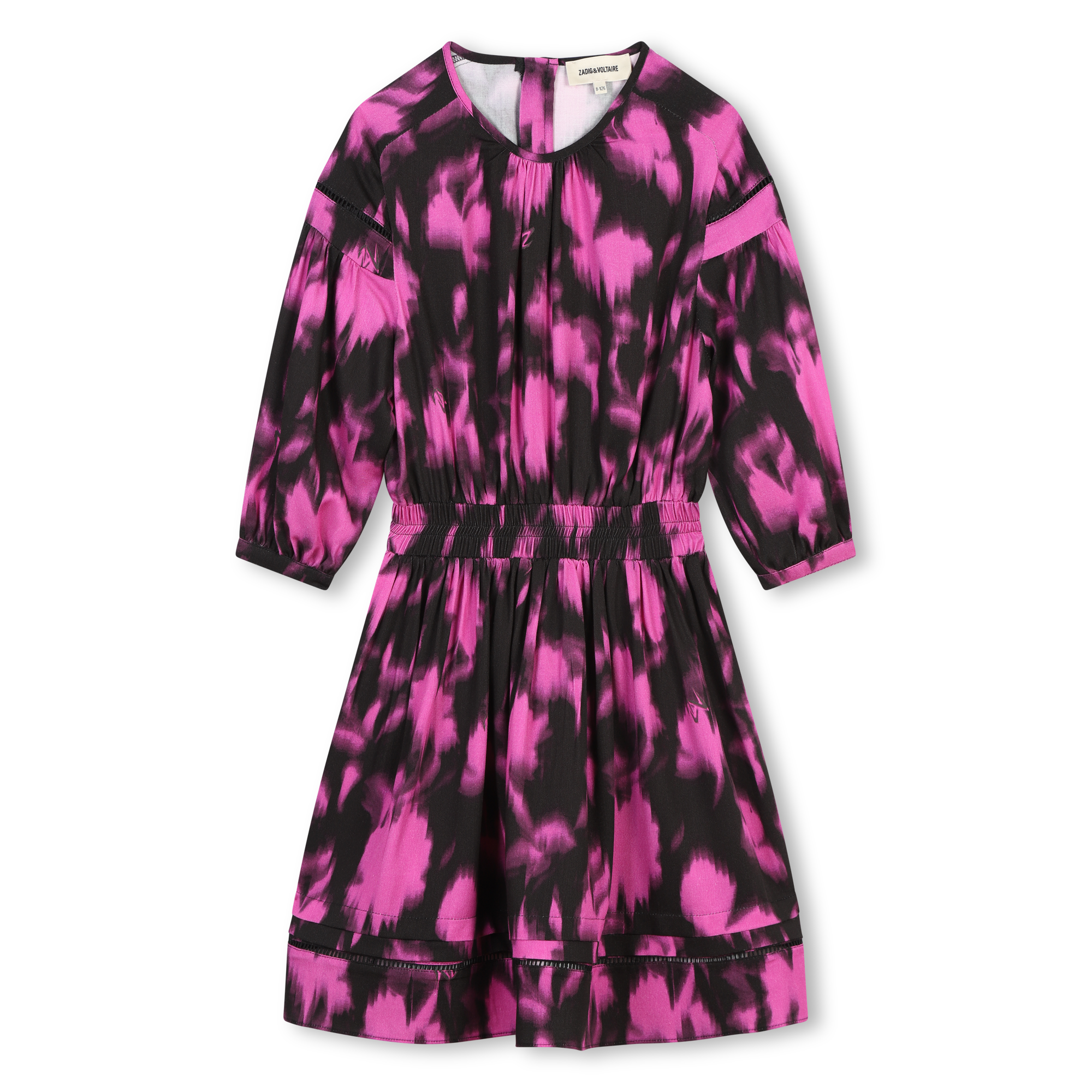 Robe Zadig & Voltaire En Soie – Modèle Riri Bleu, Taille L, Style été Décontracté Chic
