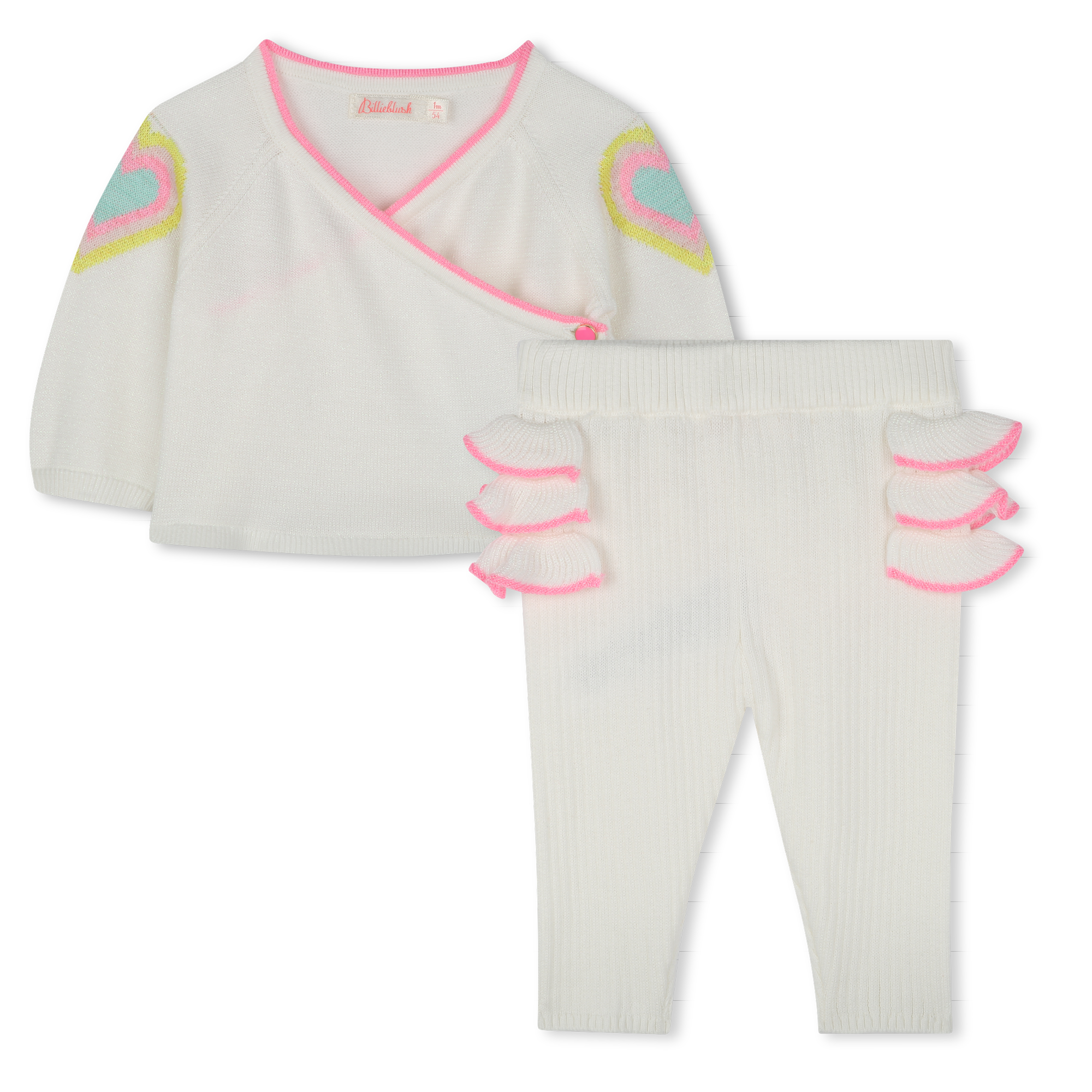 Billieblush - Ensemble Tricot - Rice - Fille - 9 Mois