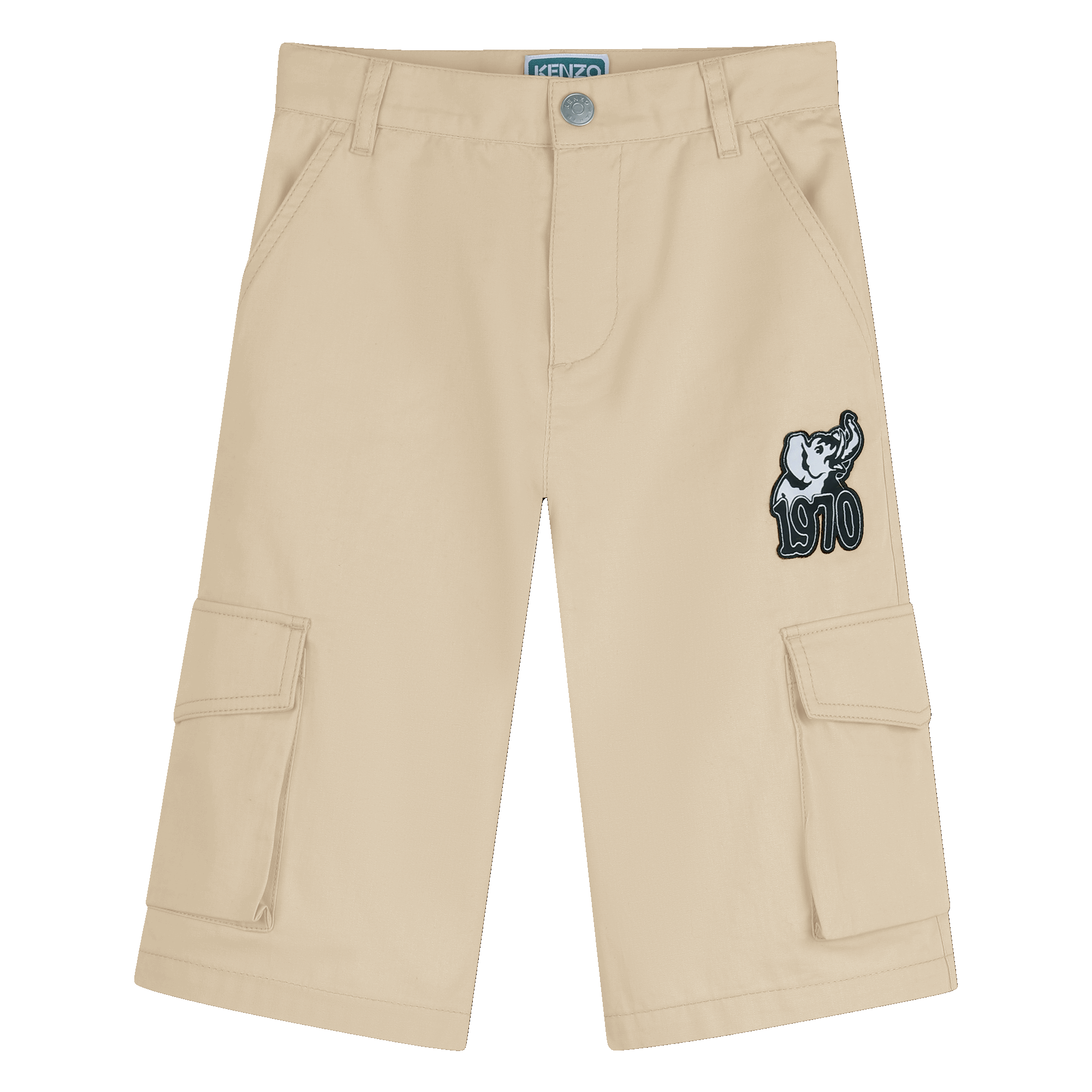 Kenzo Kids - Bermuda Avec Poches Plaquées - Net - Garçon - 5 Ans Kenzo Kids - Bermuda Avec Poches Plaquées - Net - Garçon - 5 Ans