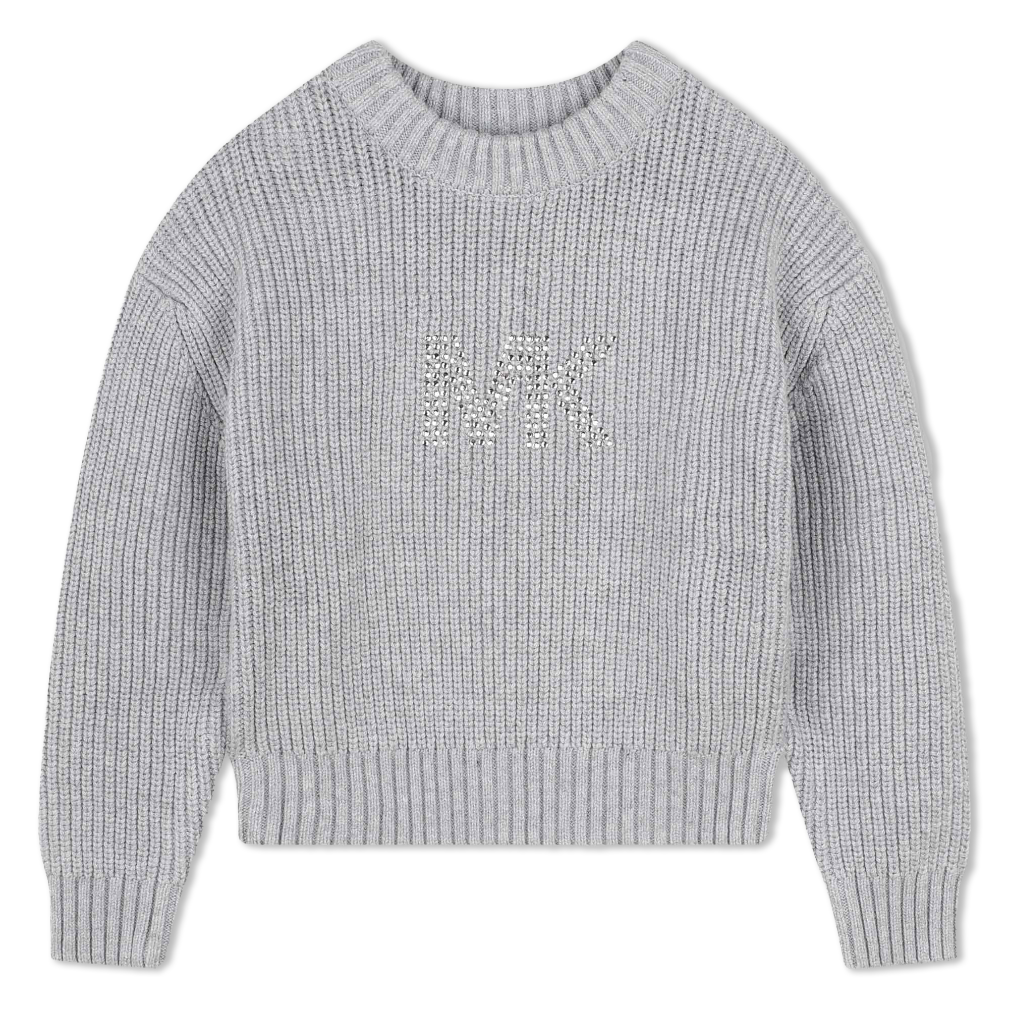 Michael+Kors+-+Pull+Cloute+-+Fille+-+Taille+4+ans+-+Gris+-+Kids+Around