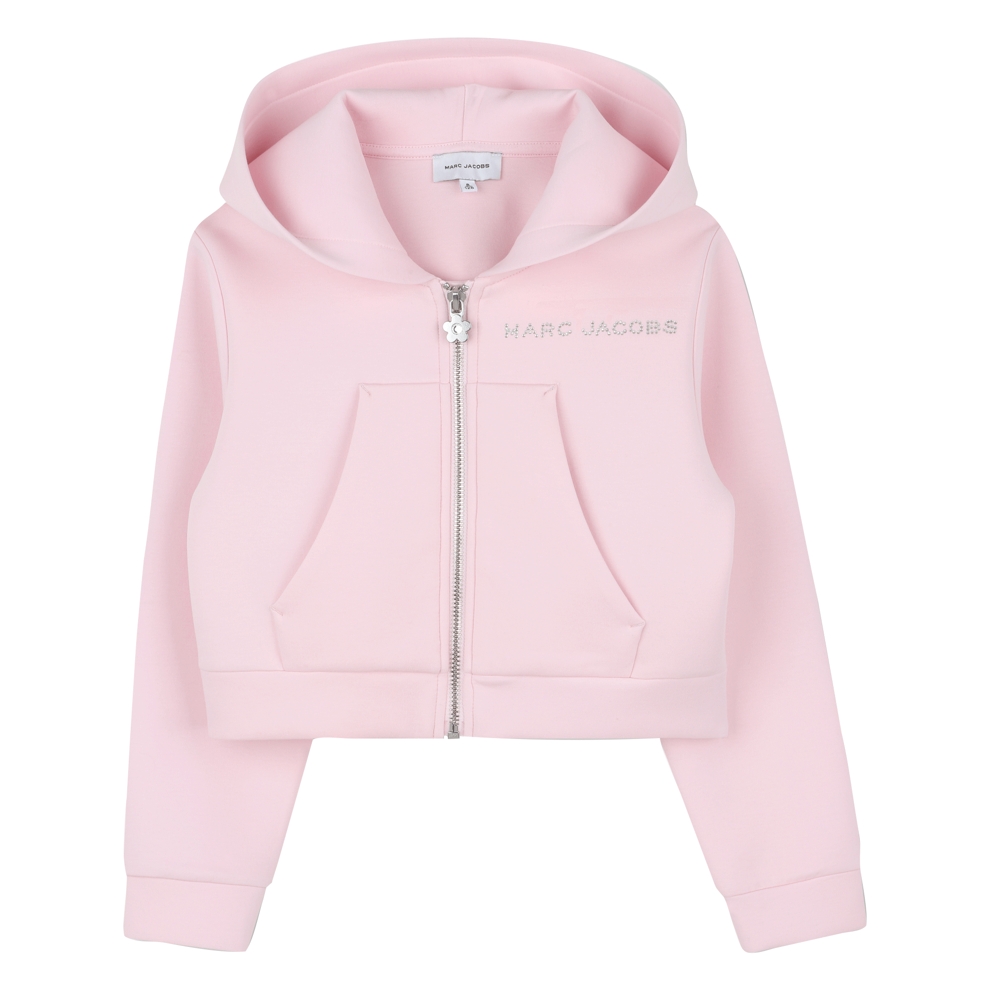 Marc Jacobs - Sweat Zippé À Capuche - Rosee - Fille - +12 Ans