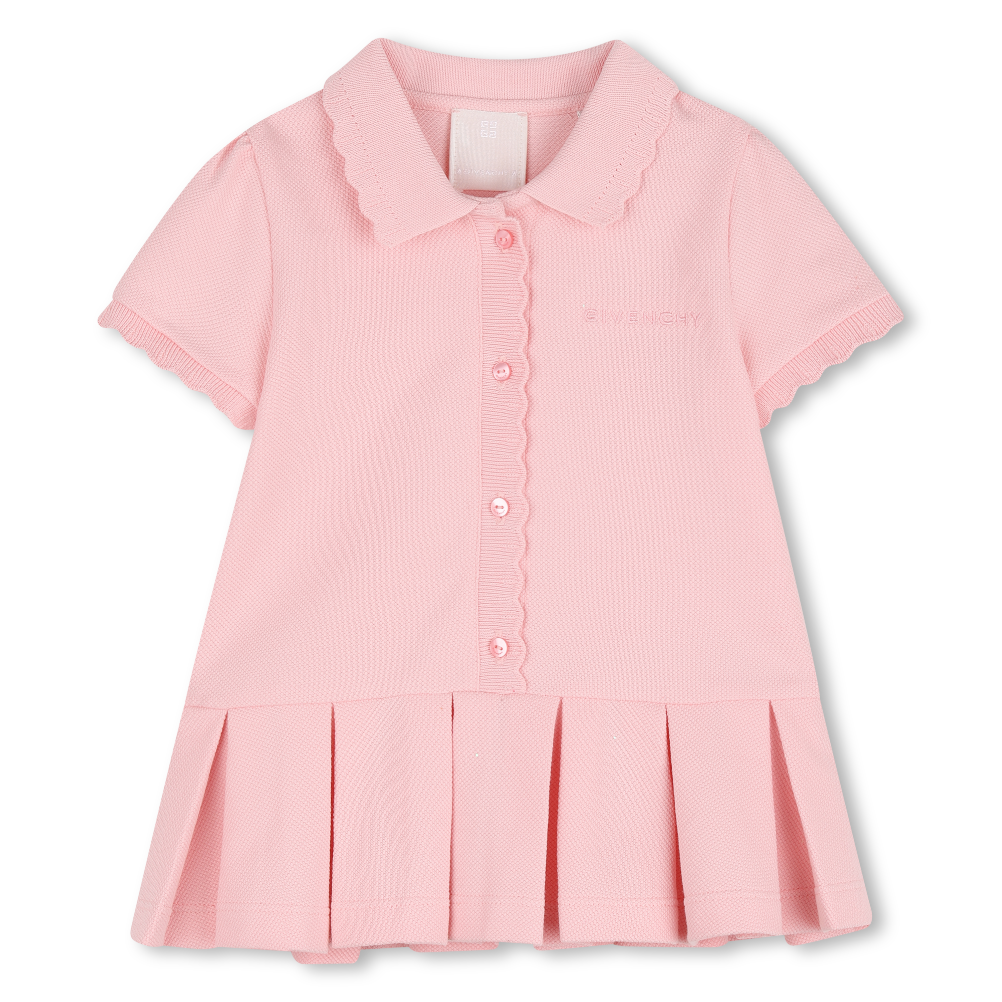 Givenchy - Robe Manches Courtes - Rose Pink - Fille - 2 Ans