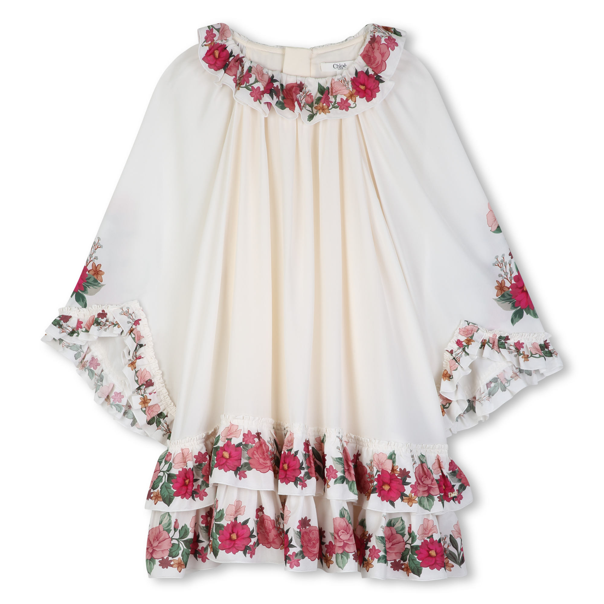Chloe - Robe Manches Longues - Craie - Fille - 10 Ans Chloe - Robe Manches Longues - Craie - Fille - 10 Ans