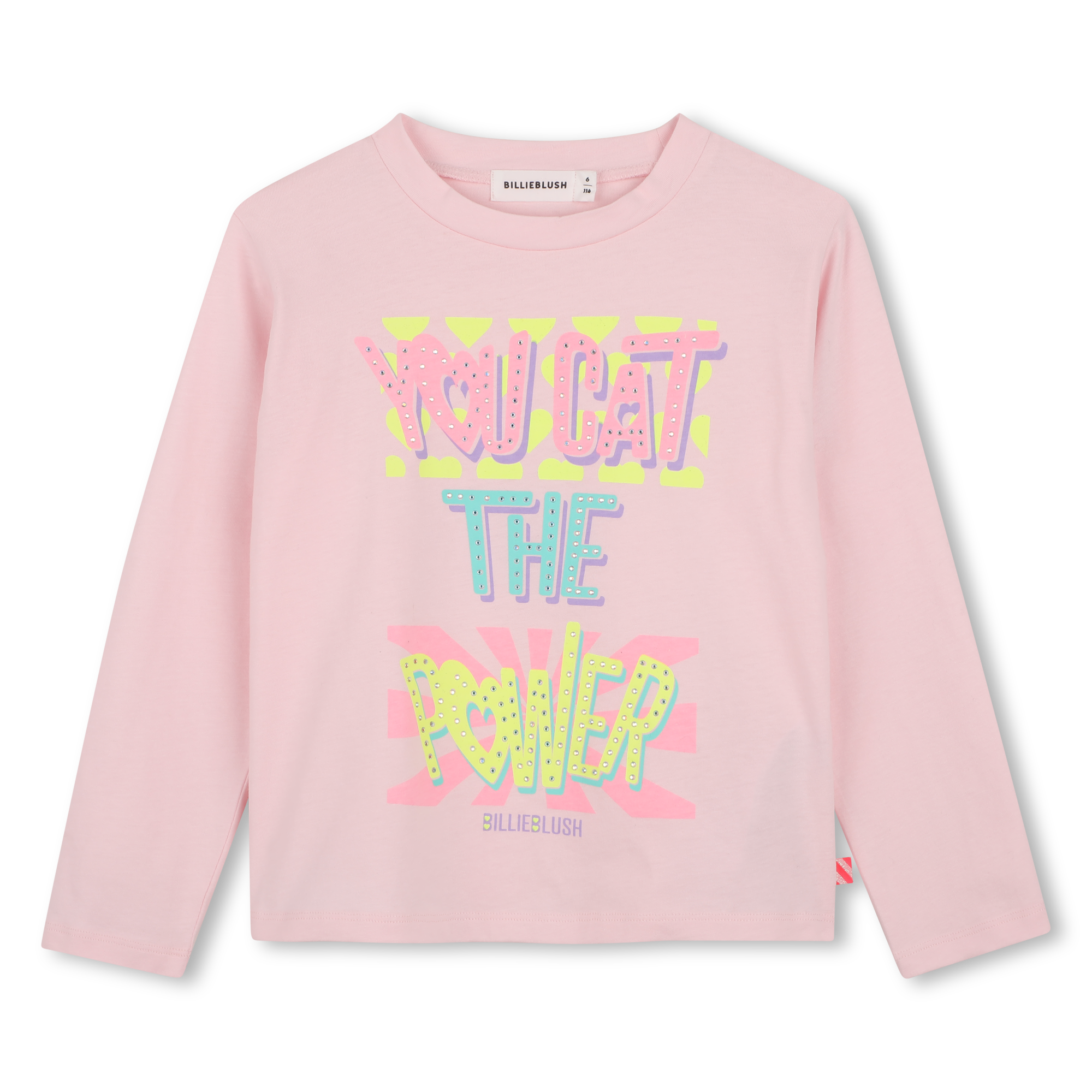 Billieblush - Tee-shirt Manches Longues - Rosee - Fille - 4 Ans