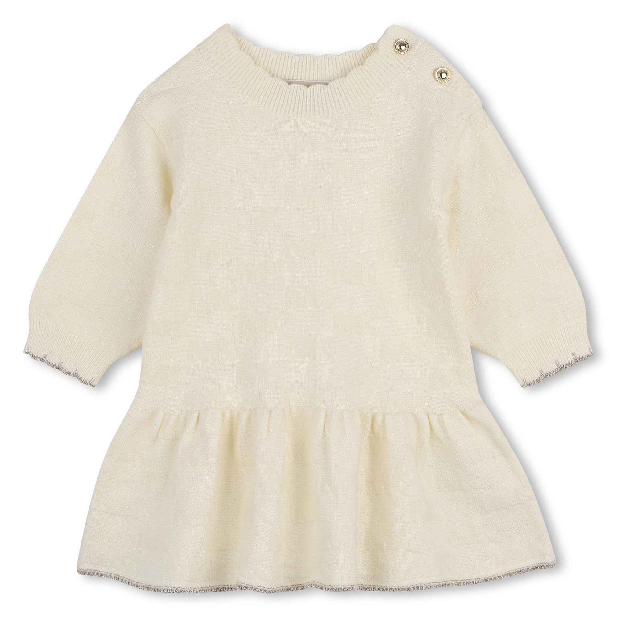 Michael Kors - Robe Manches Longues - Riz - Fille - 12 Mois