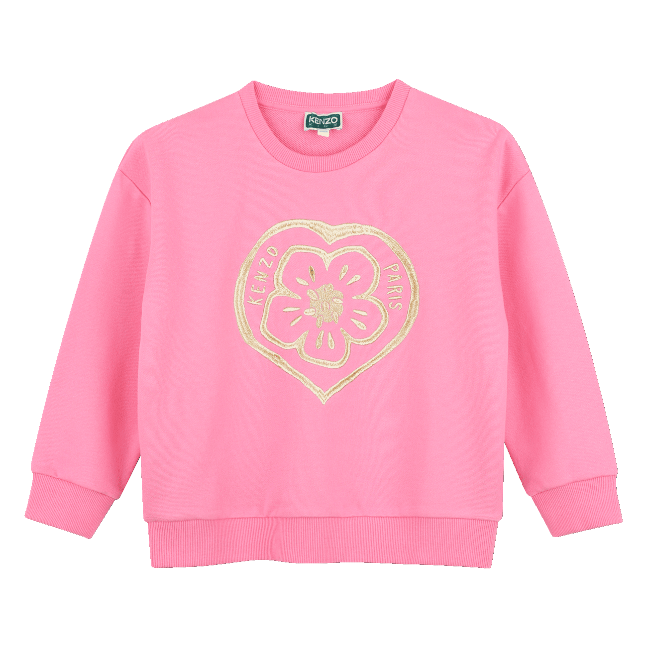 Kenzo Kids - Sweat-shirt - Rose Tendre - Fille - 8 Ans