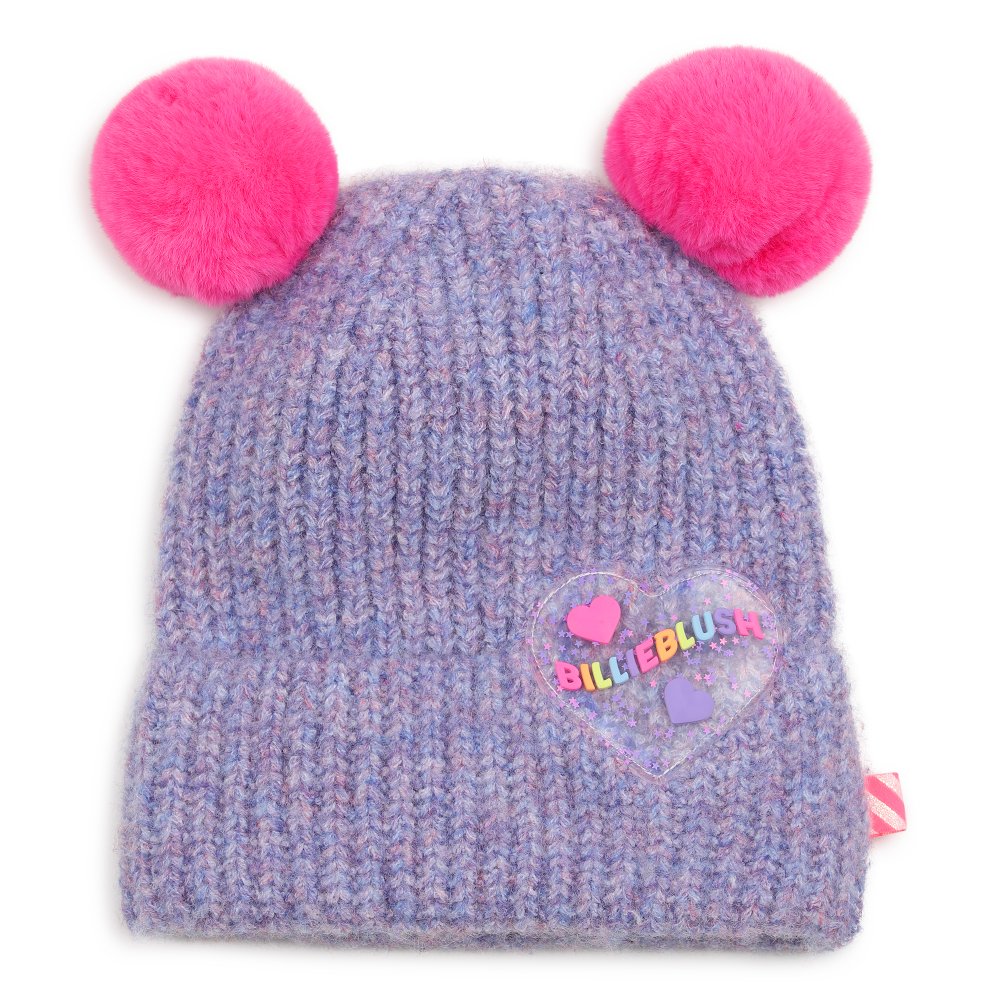 Billieblush - Bonnet À Double Pompons - Violet Tulip - Fille - Taille T2