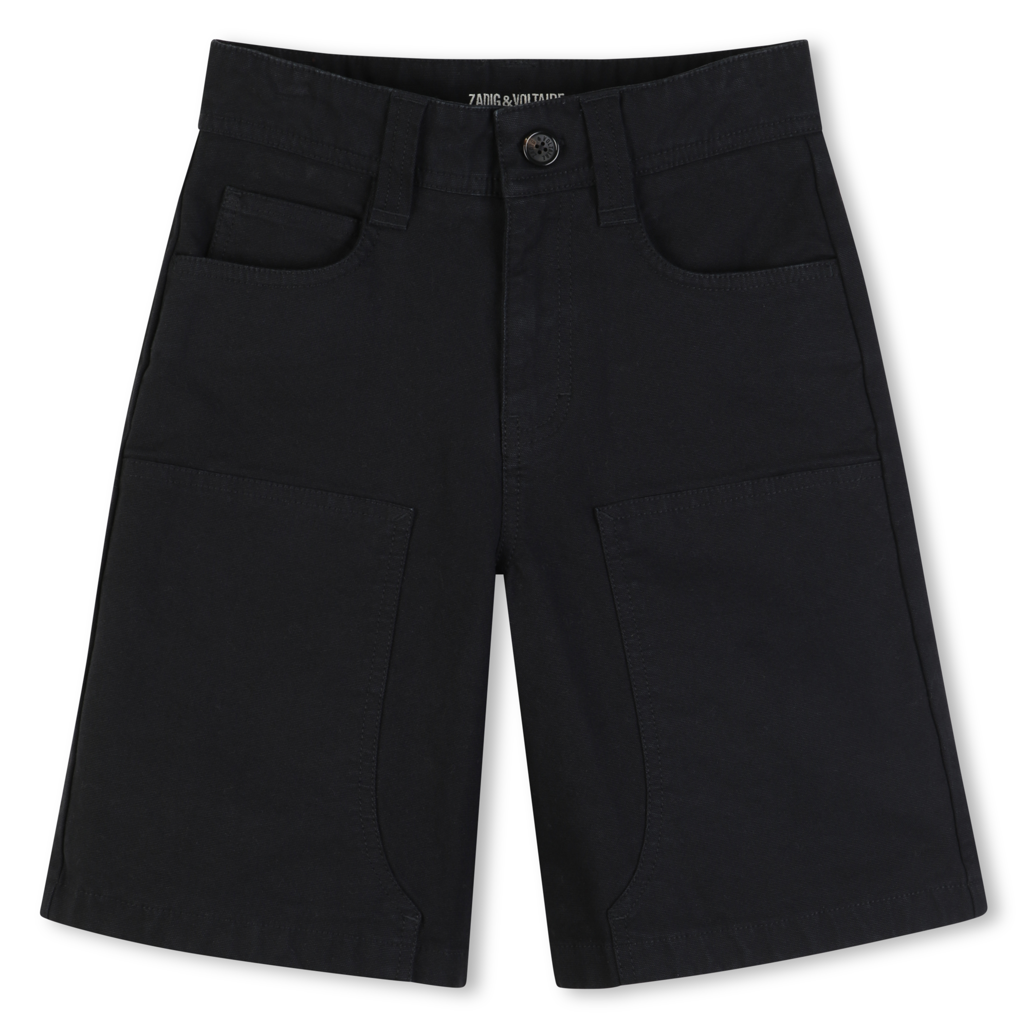 Zadig & Voltaire - Bermuda Avec Patchs - Black - Garçon - 4 Ans Zadig & Voltaire - Bermuda Avec Patchs - Black - Garçon - 4 Ans
