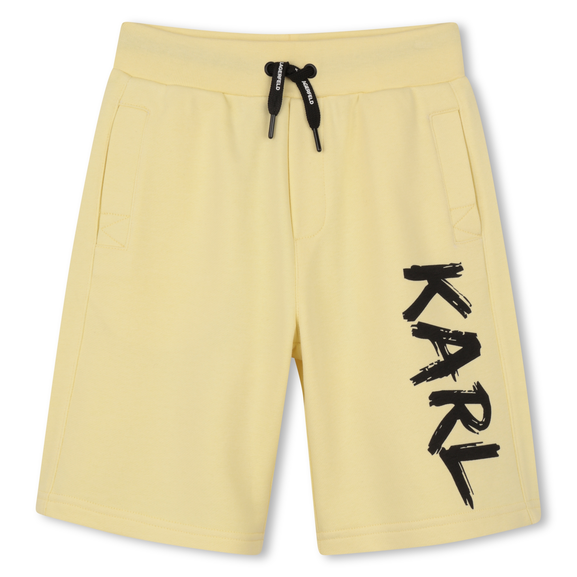 Karl Lagerfeld Kids - Bermuda En Coton - Wax Yellow - Garçon - 5 Ans