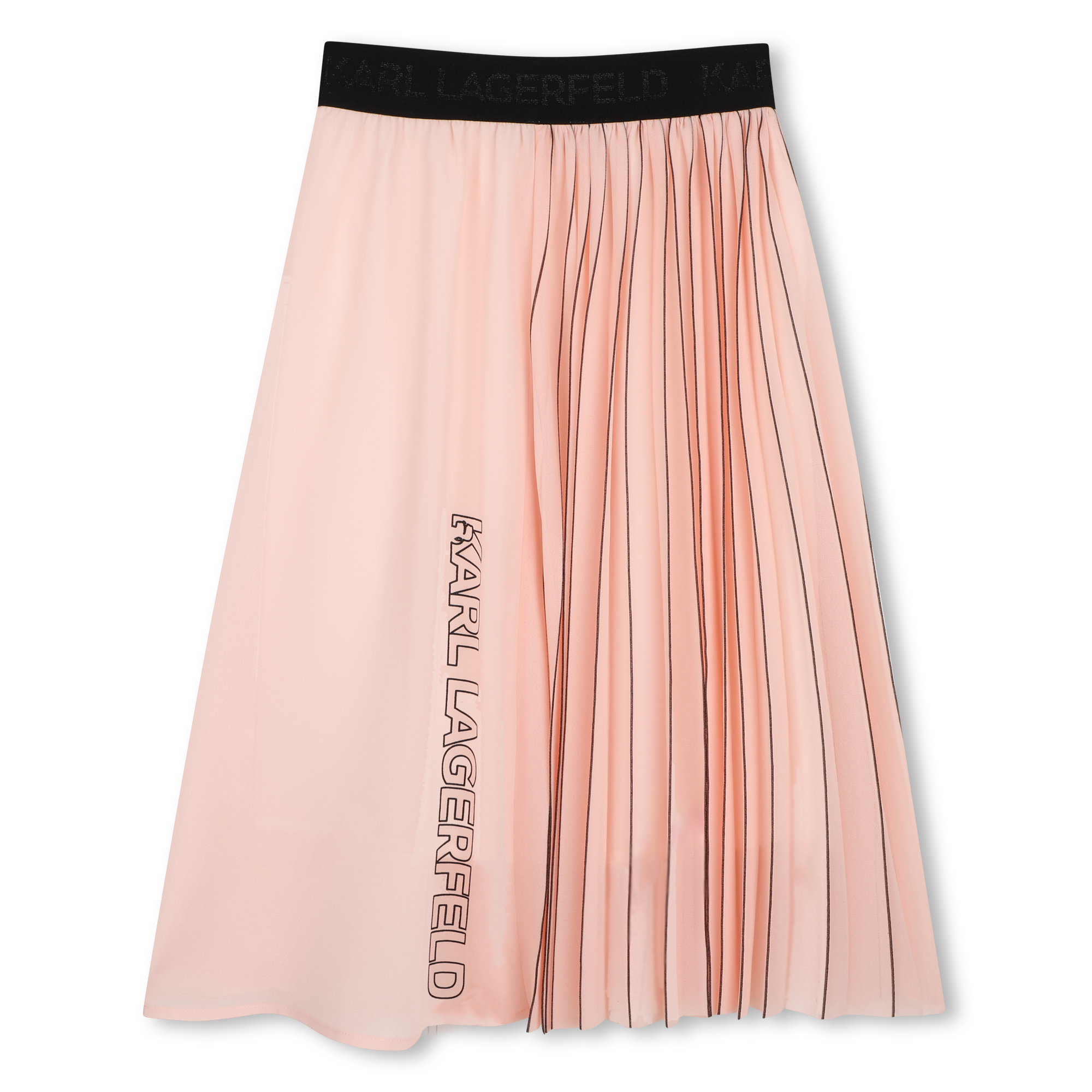 Karl Lagerfeld Kids - Jupe Longue - Rose Petale - Fille - 8 Ans