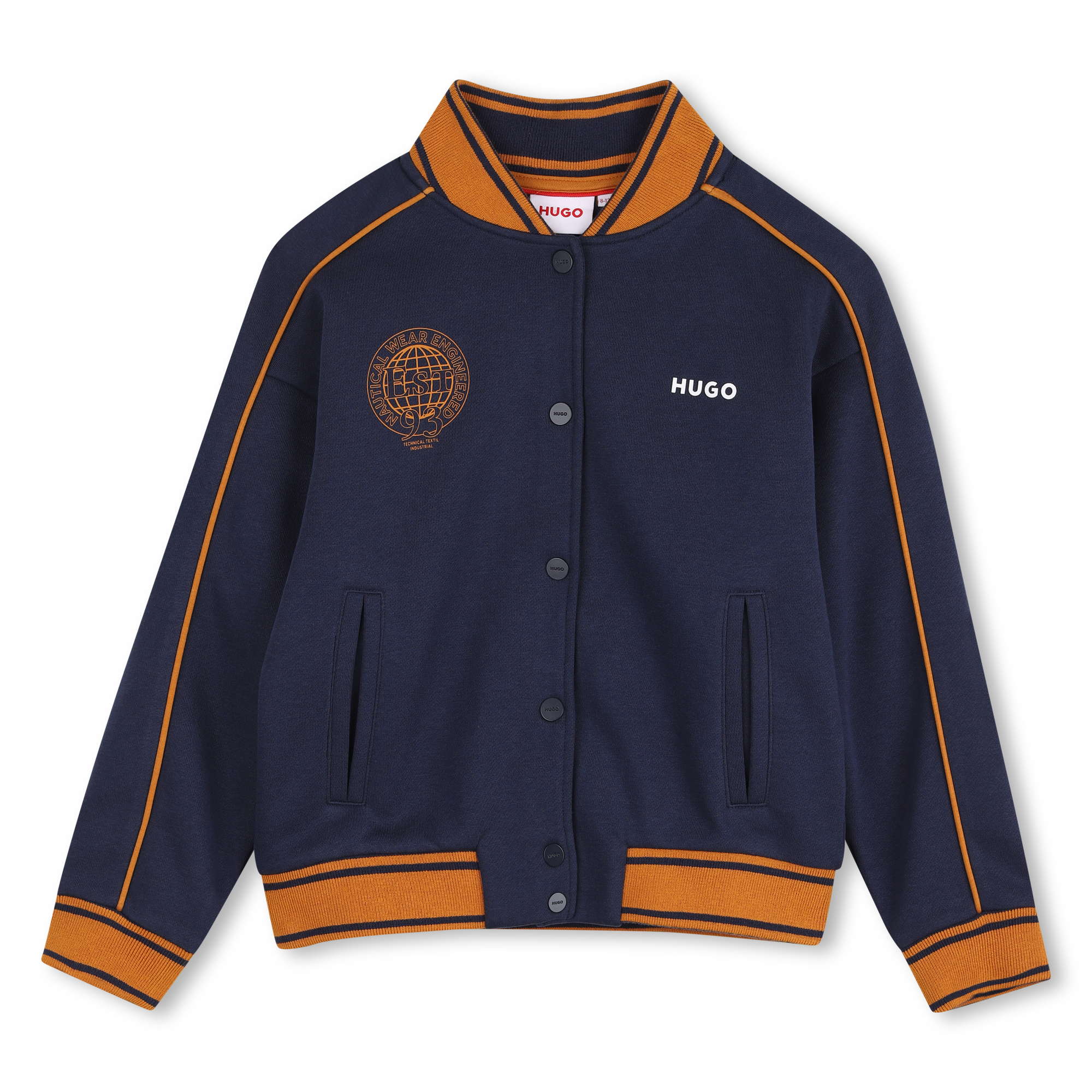 Hugo - Cardigan Forme Teddy - Abysse - Garçon - 8 Ans