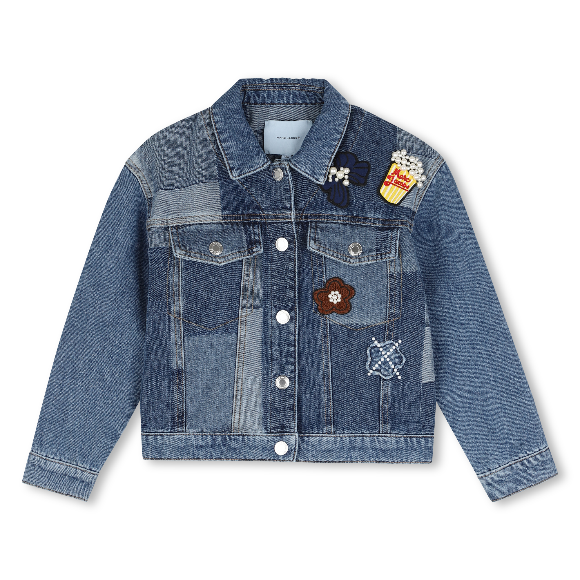 Marc Jacobs - Veste En Denim - Denim Blue - Fille - 10 Ans Marc Jacobs - Veste En Denim - Denim Blue - Fille - 10 Ans