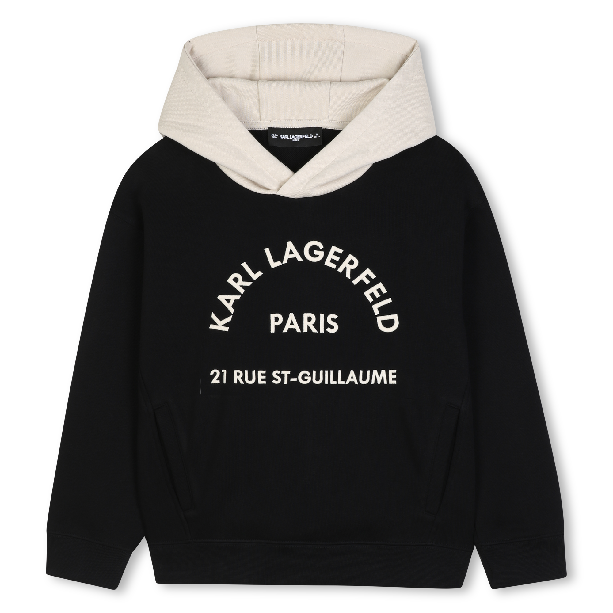 Karl Lagerfeld Kids - Sweat-shirt À Capuche - Black - Garçon - 16 Ans Karl Lagerfeld Kids - Sweat-shirt À Capuche - Black - Garçon - 16 Ans