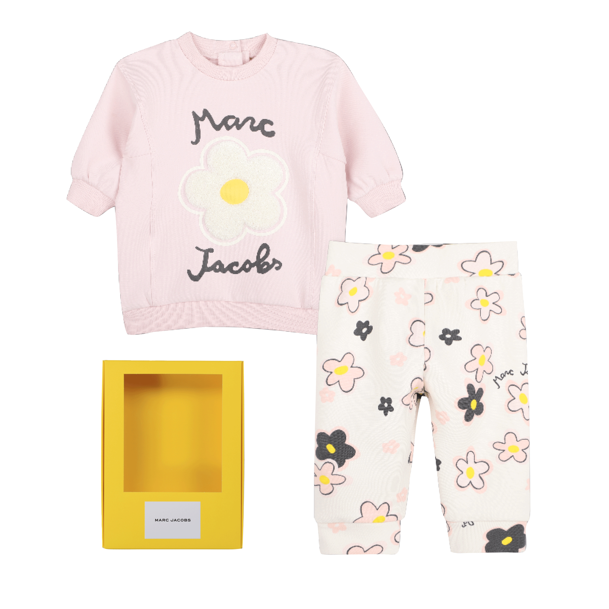 Marc Jacobs - Ensemble Robe Et Legging - Mauve Chalk - Unisexe - 18 Mois Marc Jacobs - Ensemble Robe Et Legging - Mauve Chalk - Unisexe - 18 Mois