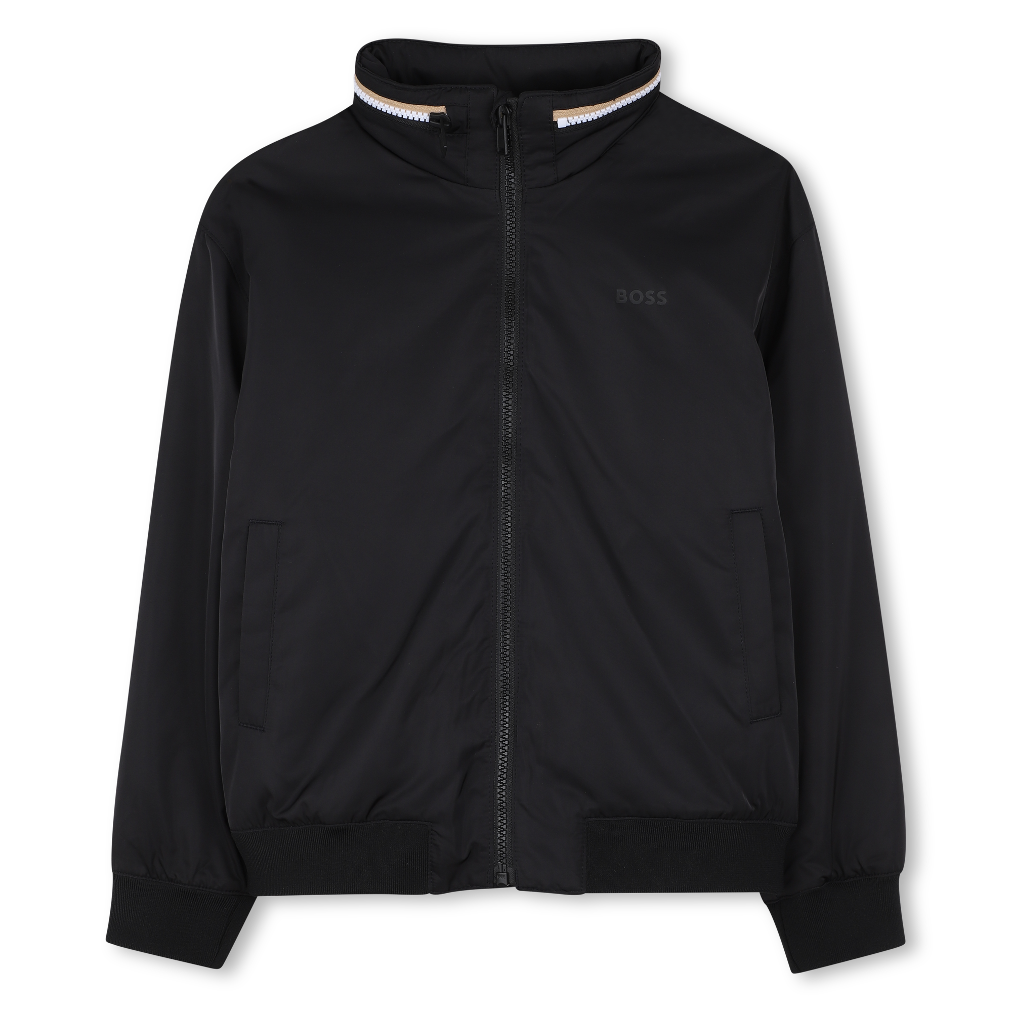 Boss - Blouson Col Montant - Black - Garçon - 14 Ans