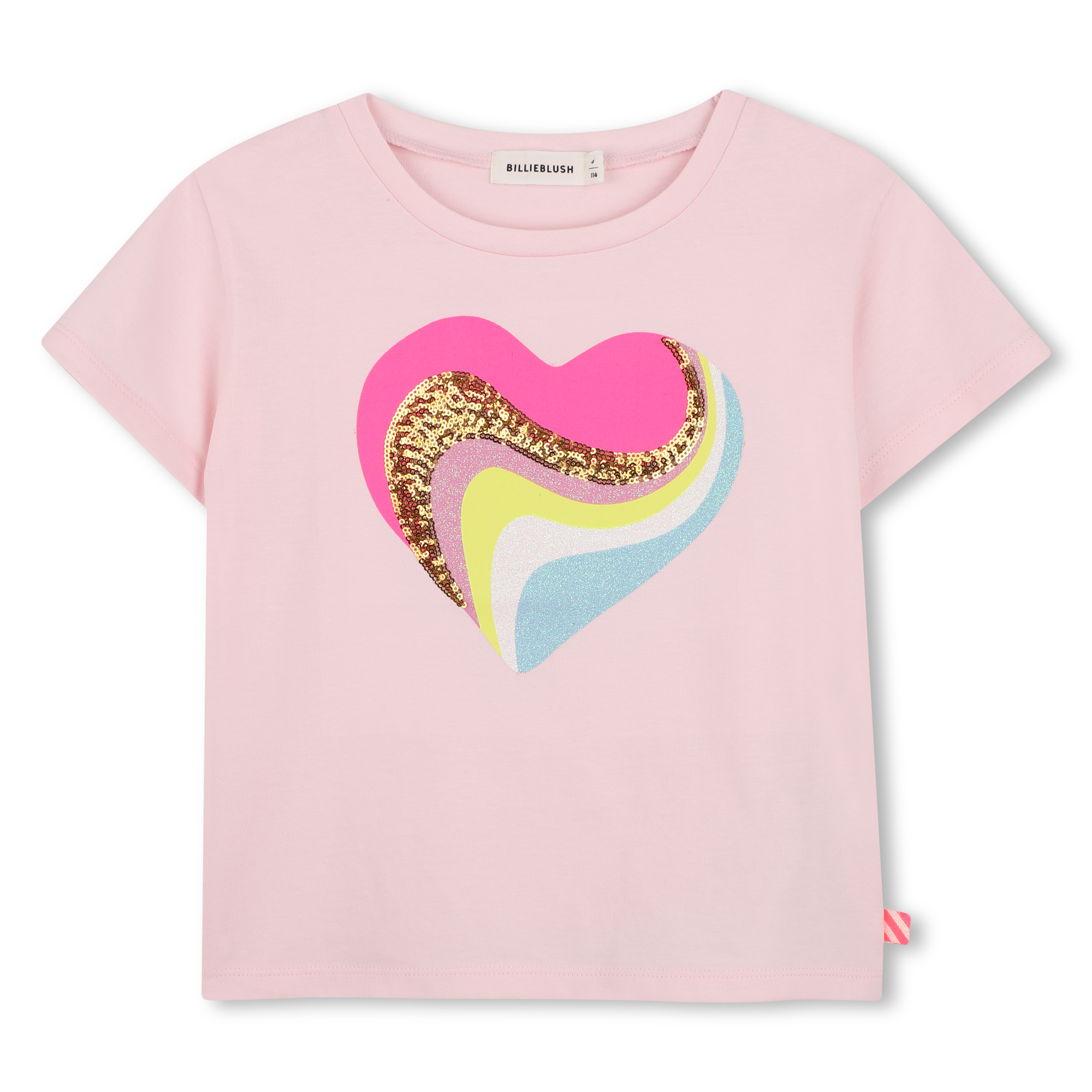 Billieblush - Tee-shirt Manches Courtes - Rosee - Fille - 5 Ans