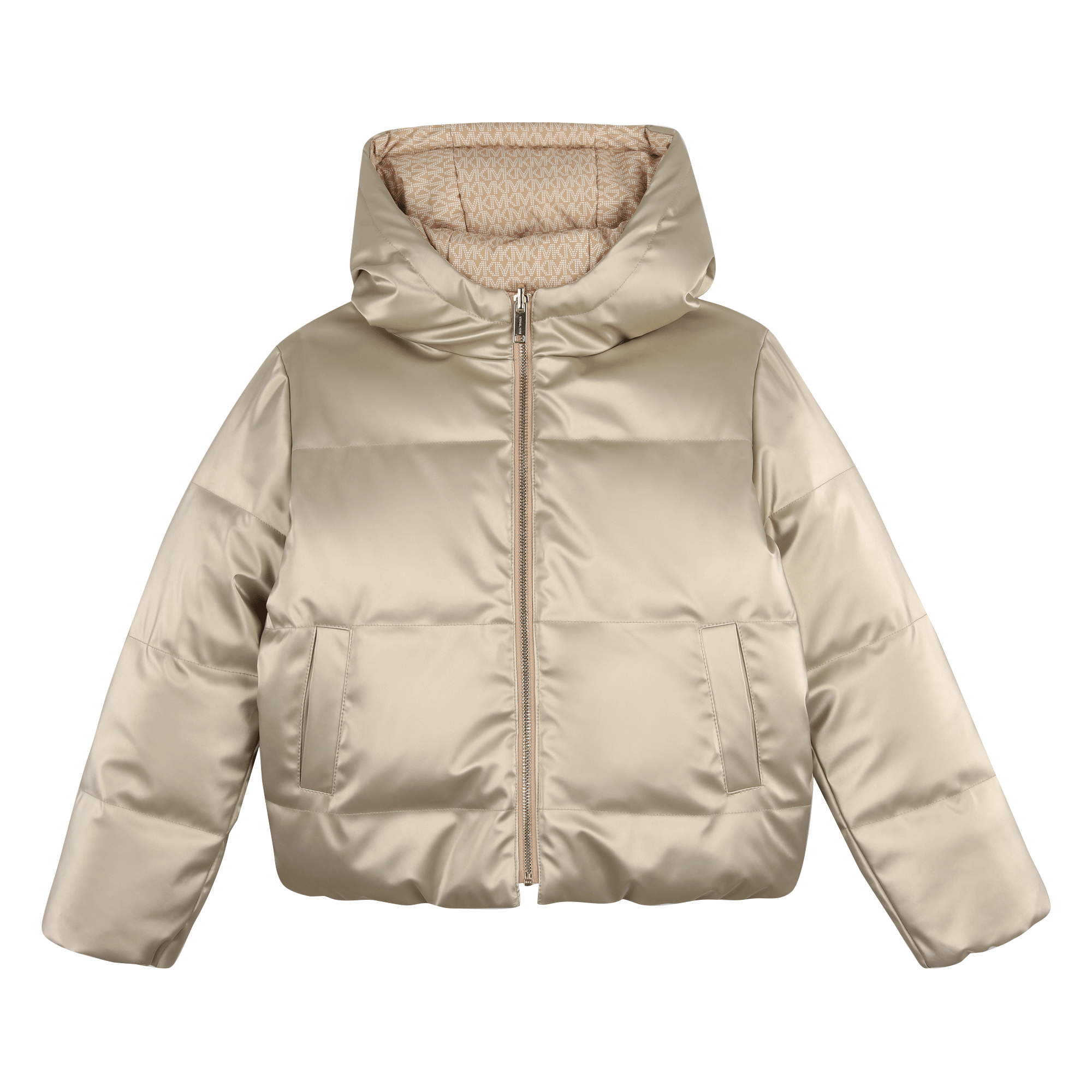 Michael Kors - Doudoune Réversible - Caramel - Fille - 3 Ans