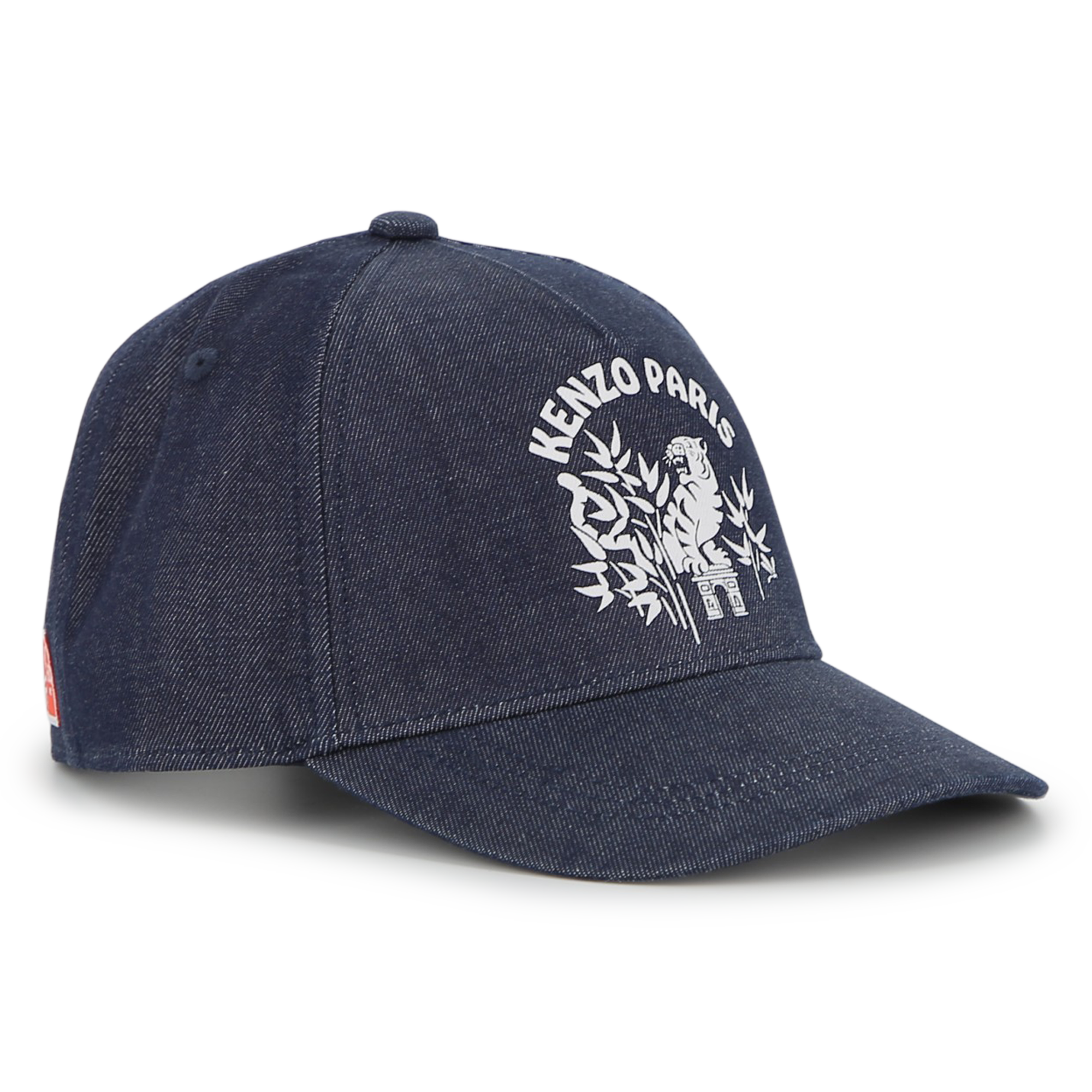 Kenzo Kids - Casquette En Jean - Denim Brut - Unisexe - Taille 50