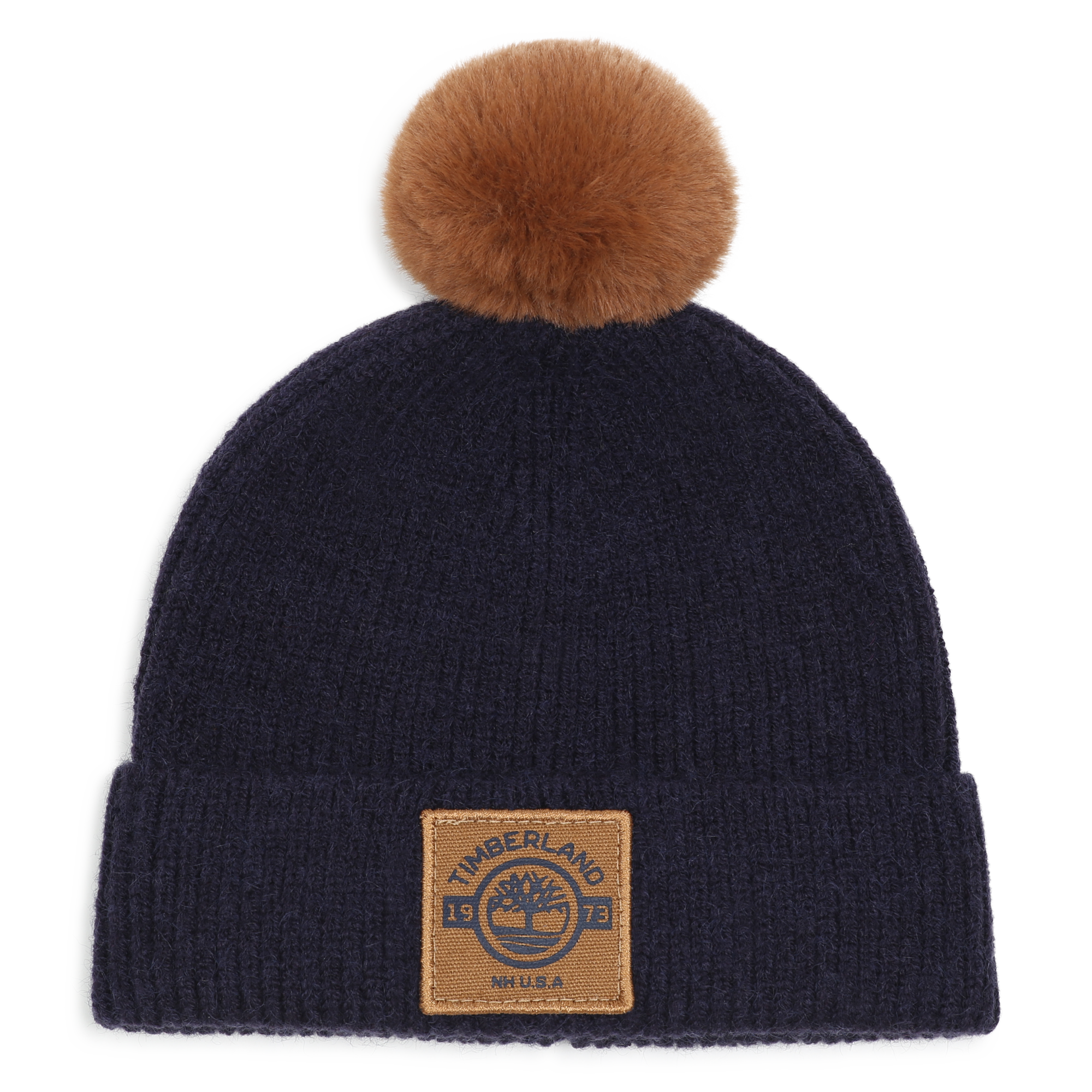 Timberland - Bonnet En Tricot - Bleu Cargo - Garçon - Taille 46
