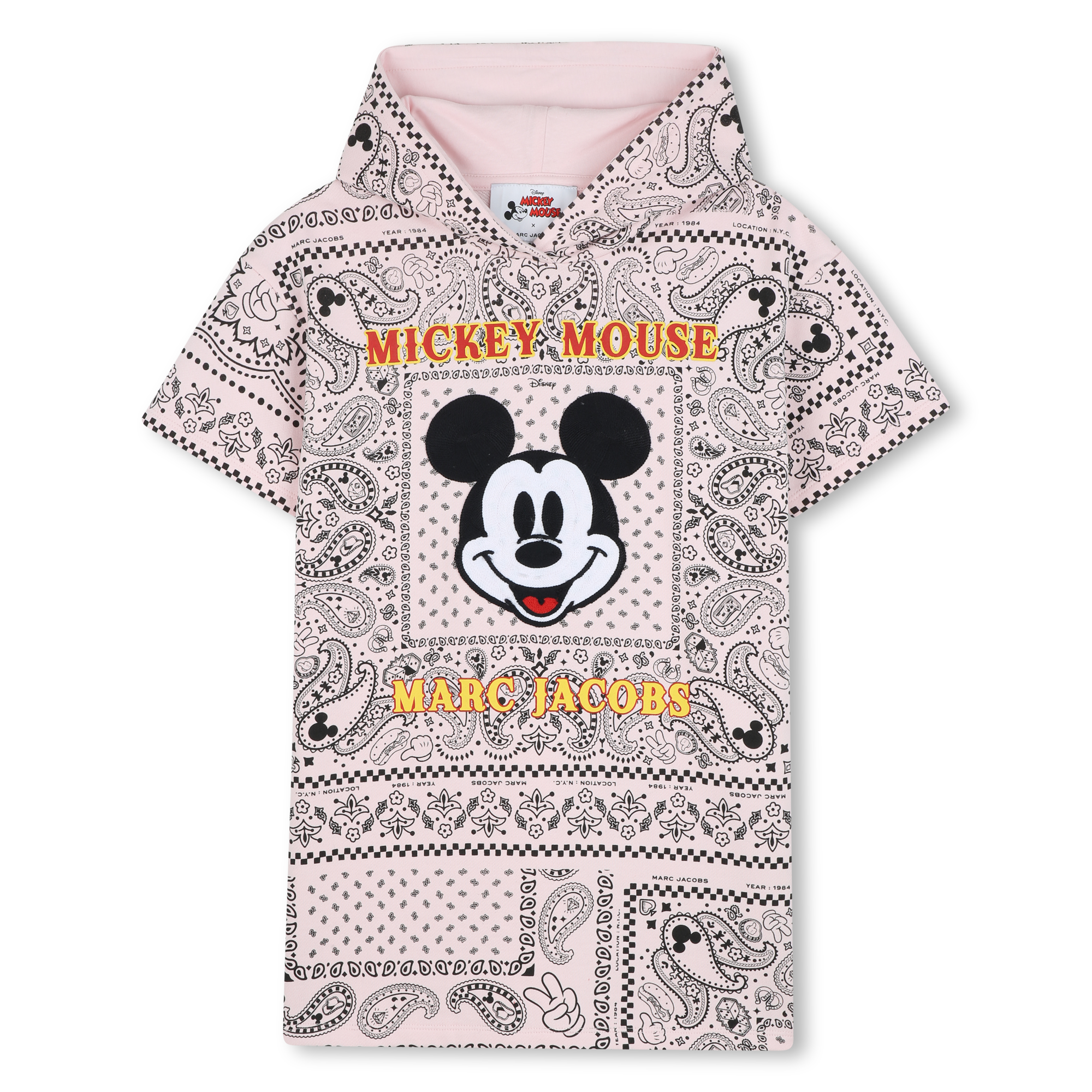 Marc+Jacobs+-+Robe+à+Capuche+-+Fille+-+Taille+2+ans+-+Rose+-+Kids+Around