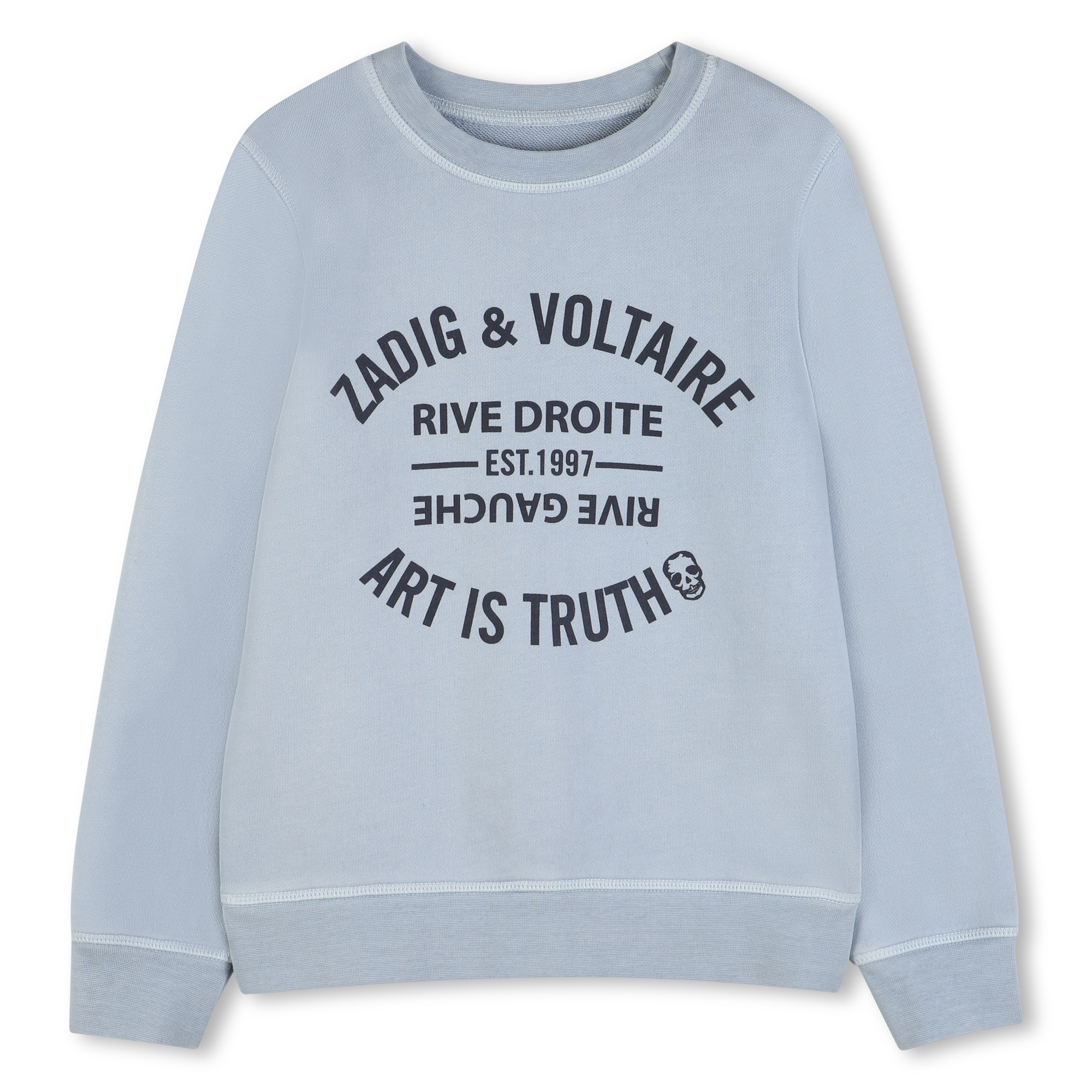 Zadig & Voltaire - Sweat Col Rond - Aozora - Unisexe - 16 Ans Zadig & Voltaire - Sweat Col Rond - Aozora - Unisexe - 16 Ans
