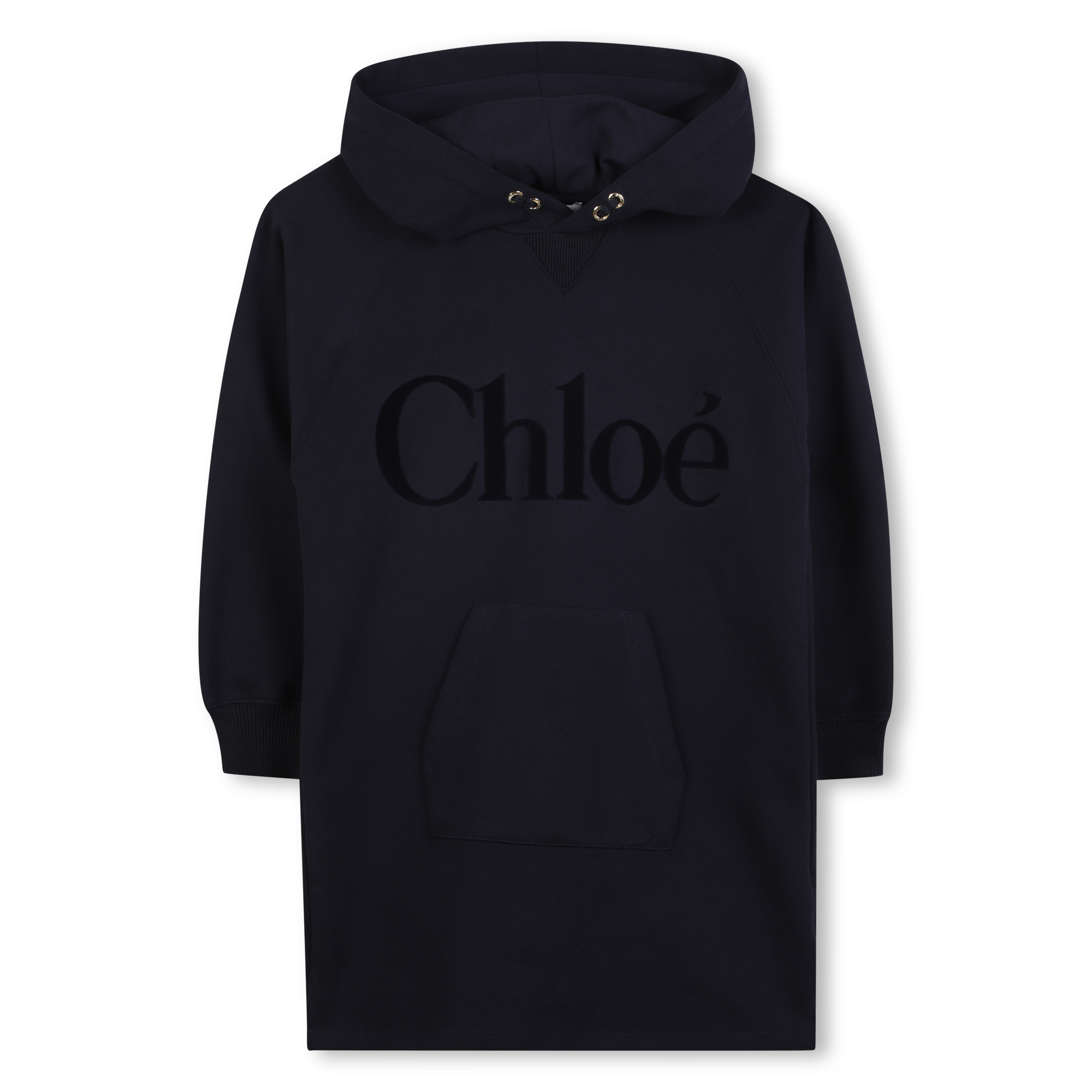 Chloe+-+Robe+à+Capuche+-+Fille+-+Taille+4+ans+-+Bleu+-+Kids+Around
