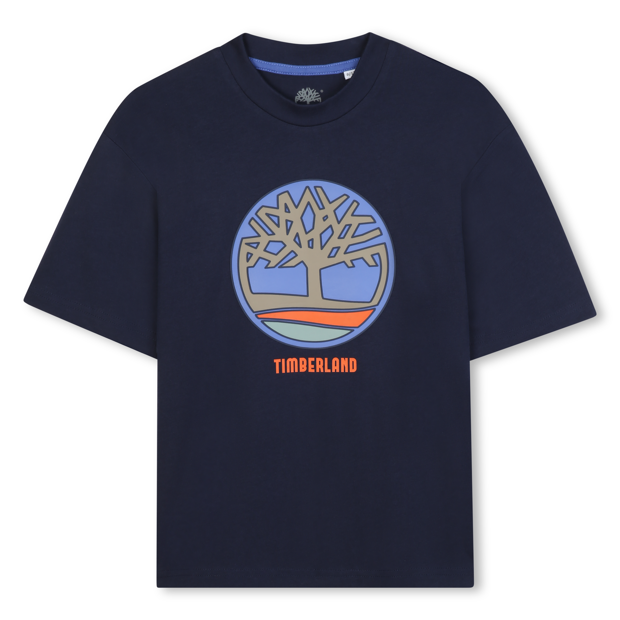 Timberland+-+Tee-shirt+Manches+Courtes+En+Jersey+-+Garcon+-+Taille+4+ans+-+Bleu+-+Kids+Around