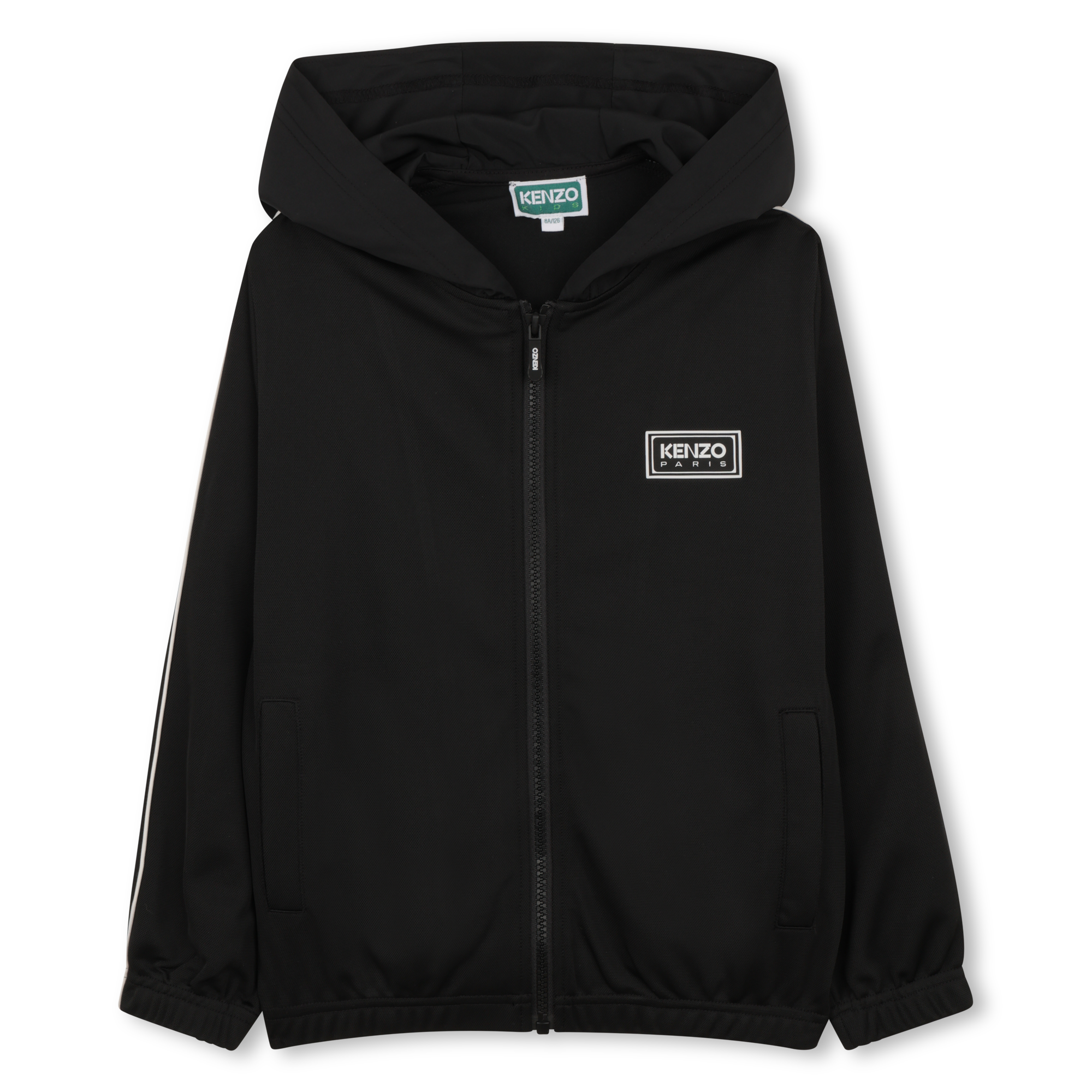 Kenzo Kids - Sweat À Capuche - Black - Garçon - 14 Ans Kenzo Kids - Sweat À Capuche - Black - Garçon - 14 Ans