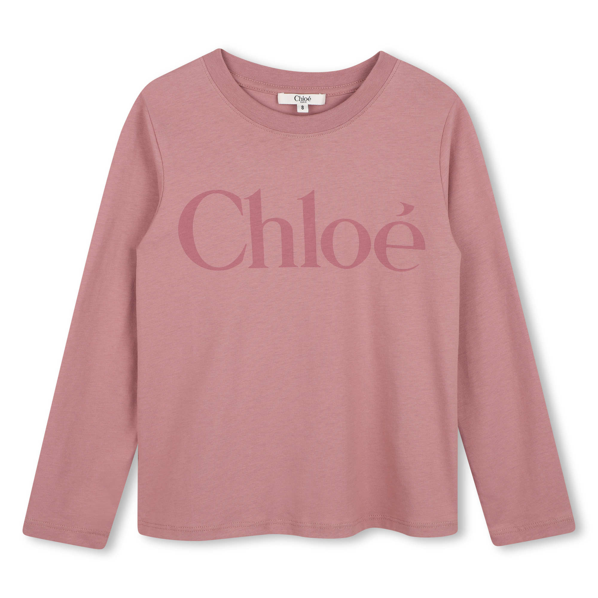 Chloe - Tee-shirt Manches Longues - Rose Vintage - Fille - 5 Ans