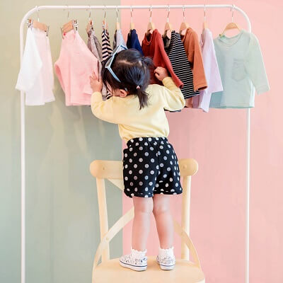 Mon enfant veut choisir ses vêtements seul