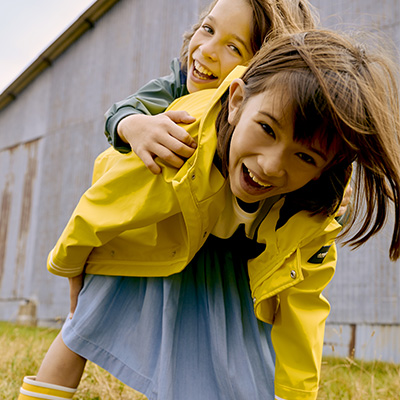 Le ciré jaune pour enfant